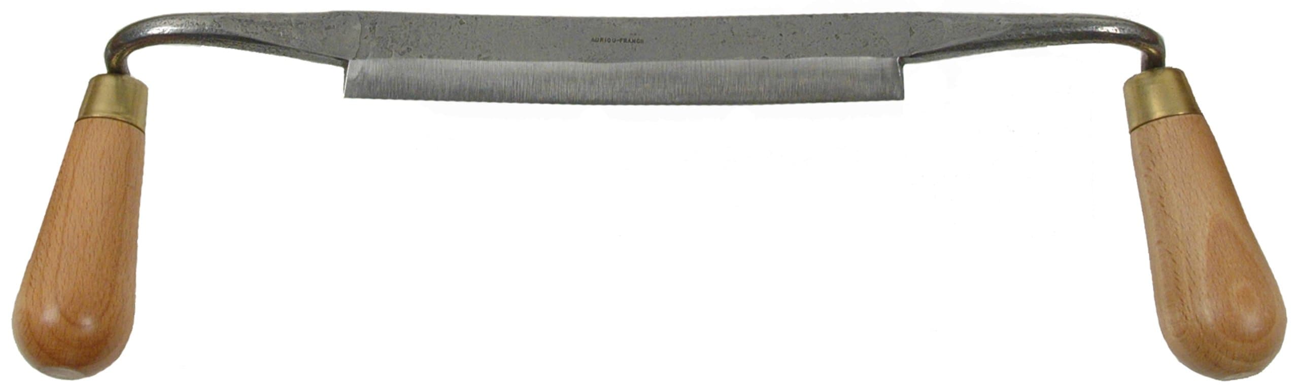 6 in. Drawknife with Straight Bevel Concave Blade
