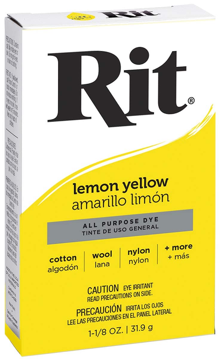 All-Purpose Powder Dye, Lemon Yellow