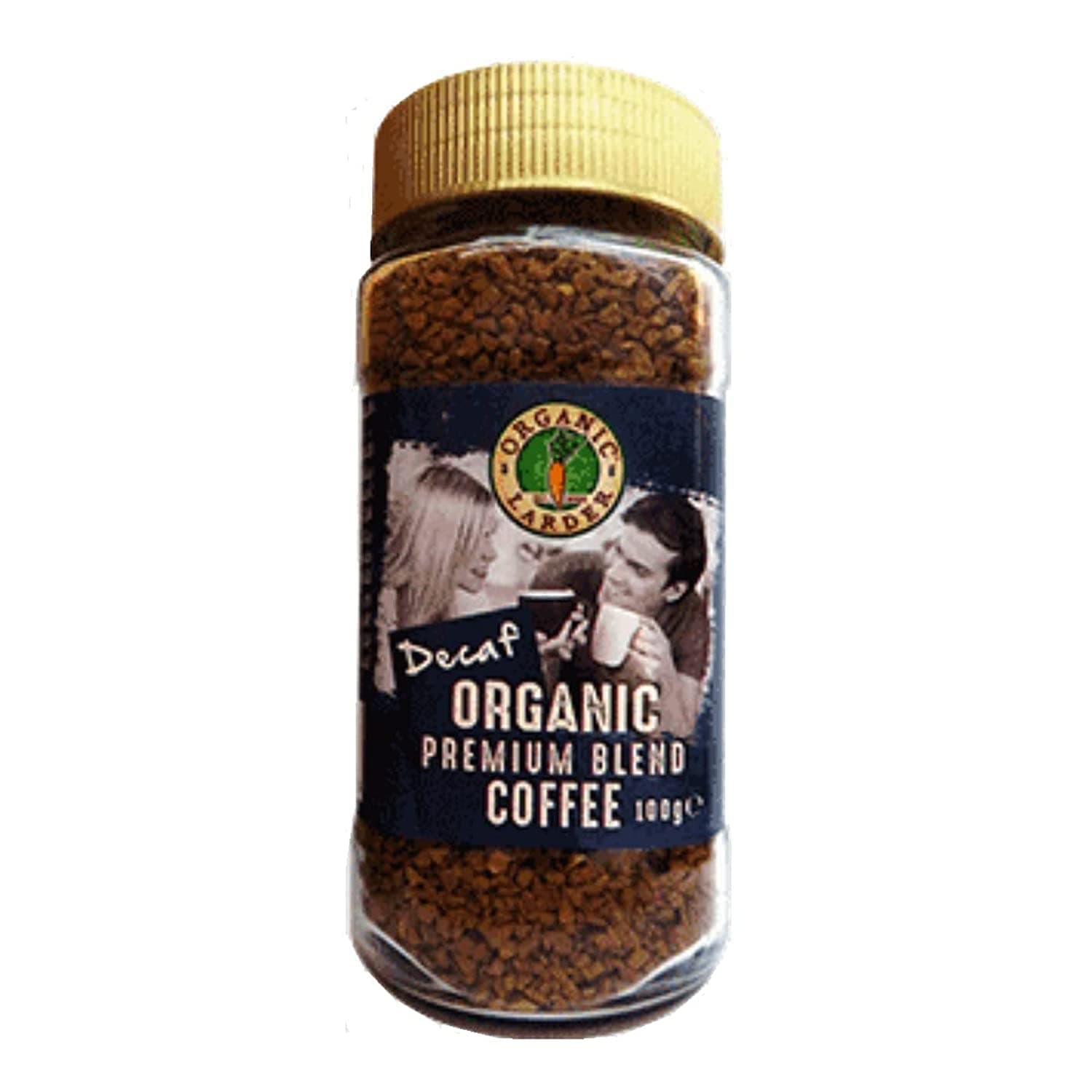 Organic Larder Blended Decaf Coffee, 100g