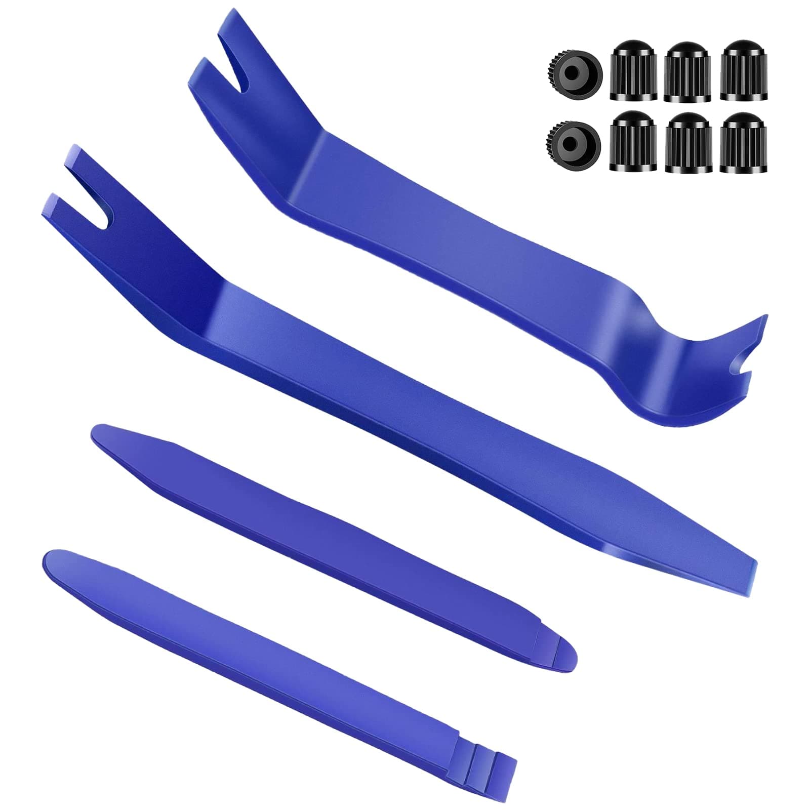 AXELECT Car Trim Removal Tool Kit 13 pcs, Plastic Pry Tool Auto Body Tools, Clip Plier Automotive Pry Bar Set Kits for Dash Panel Radio Audio Speaker Interior Repair