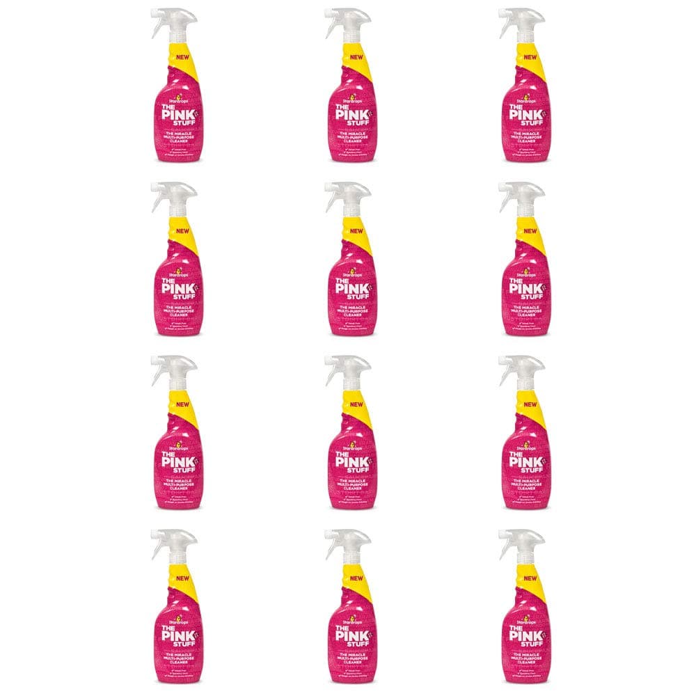 Stardrops The Pink Stuff The Miracle Multi Purpose Streak Free Cleaner 750ml (12 x 750ml)