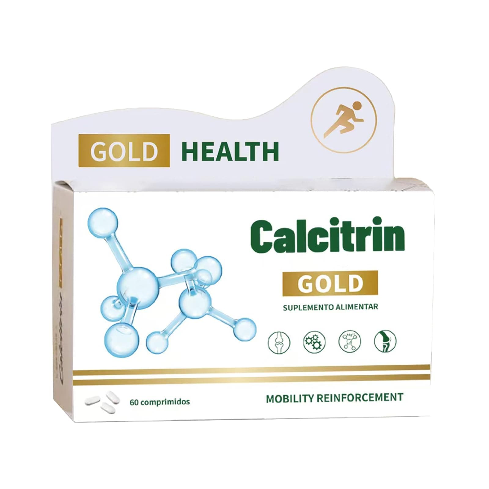 Calcitrin Gold Dietary Supplement, Mobility Reinforcement, 60 Tablets, 1 Pack