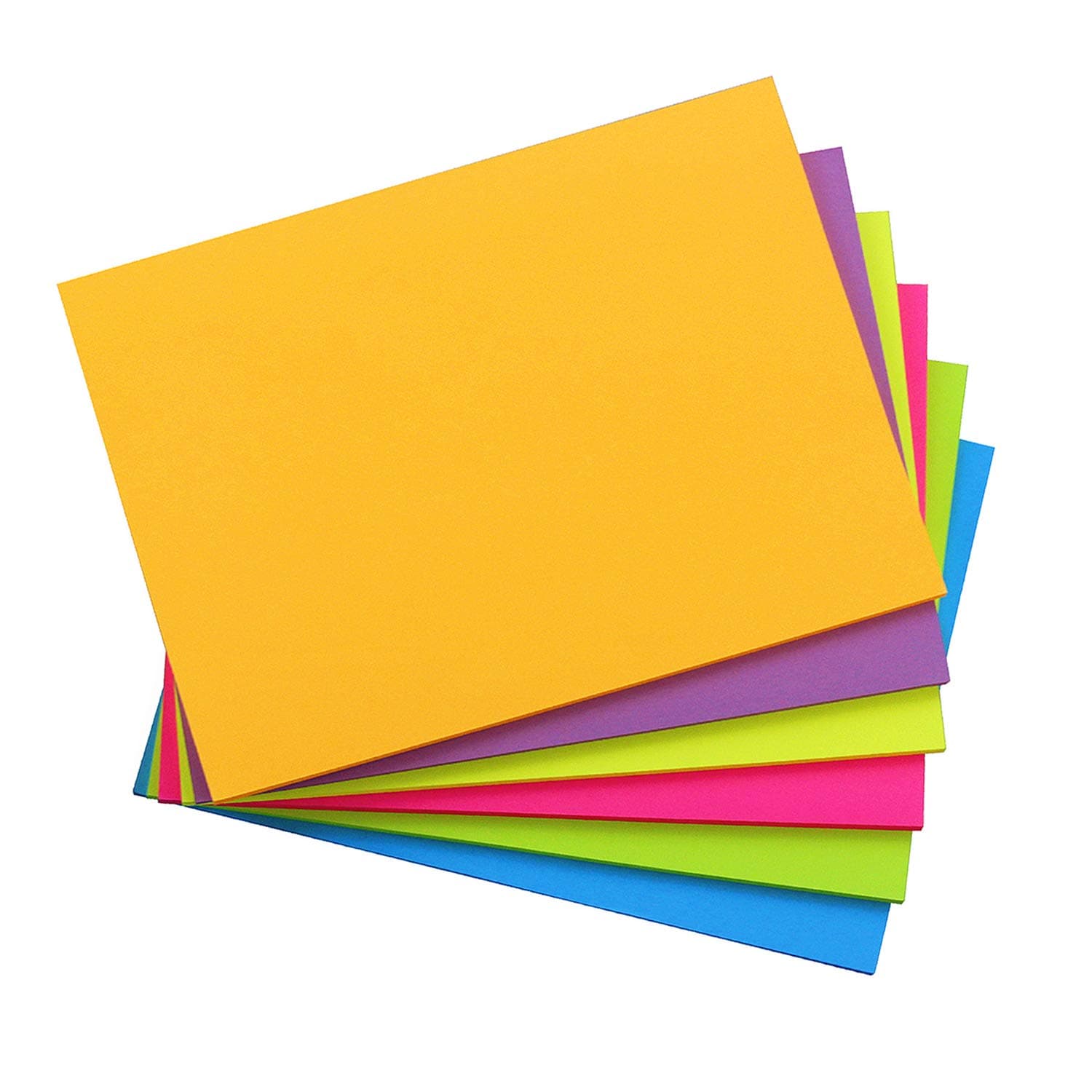 Sticky Notes 6x8 in 6 Color