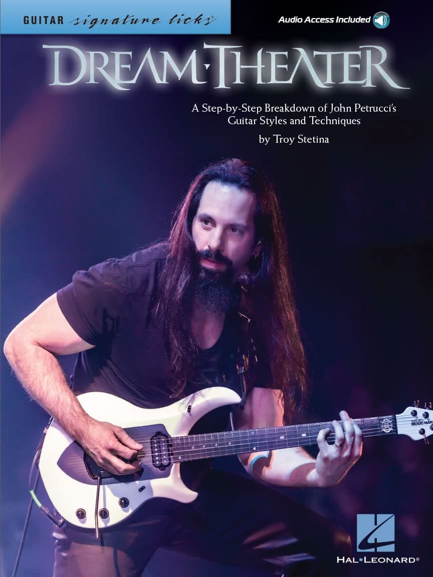 Dream Theater - Signature Licks A Step-by-Step Breakdown of John Petrucci's Guitar Styles and Techniques | Electric Guitar Lessons for Intermediate to ... with Online Audio (Guitar Signature Licks)