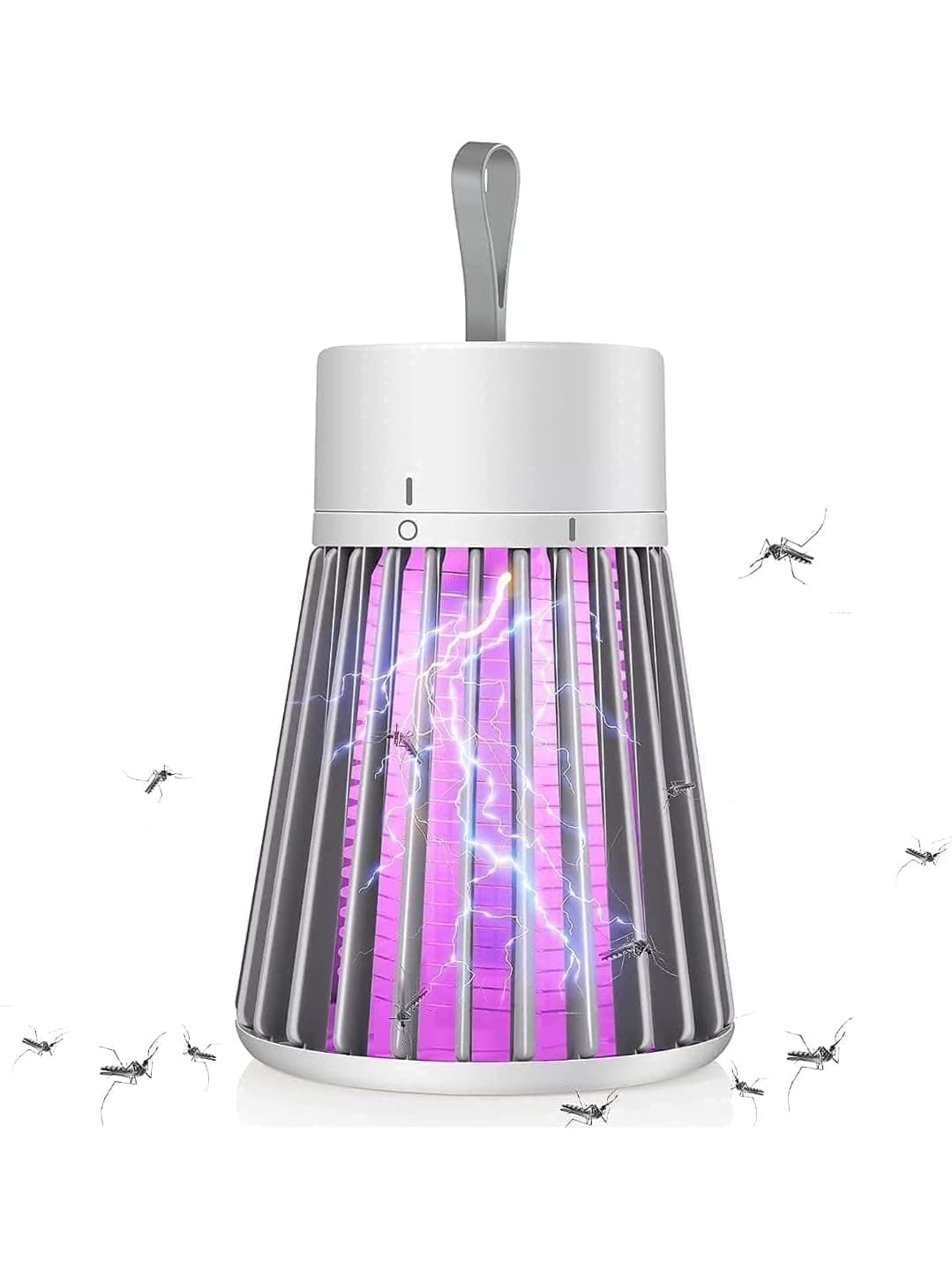 C.HERRY® Mosquito-Lamp-Eco-Friendly-Bug-Zapper-Electric-Shock-Mosquito-Lamp-Dual-Mosquito-Zapper-Lamp-Indoor-Insect-Trap-Portable-Killer-Lamp