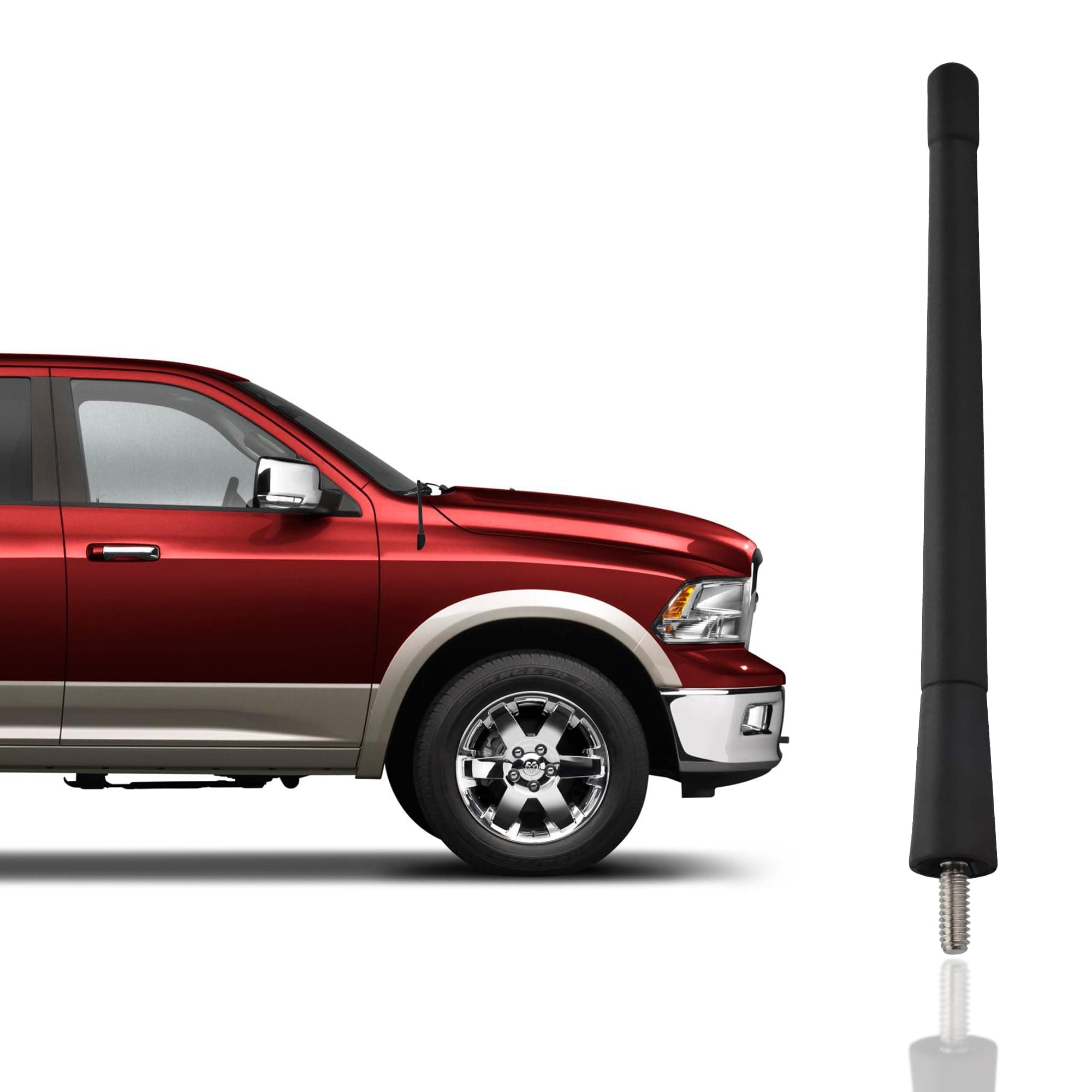TrunkNets Inc 6.5 Inch Antenna MAST for Dodge RAM 1500 2009-2019