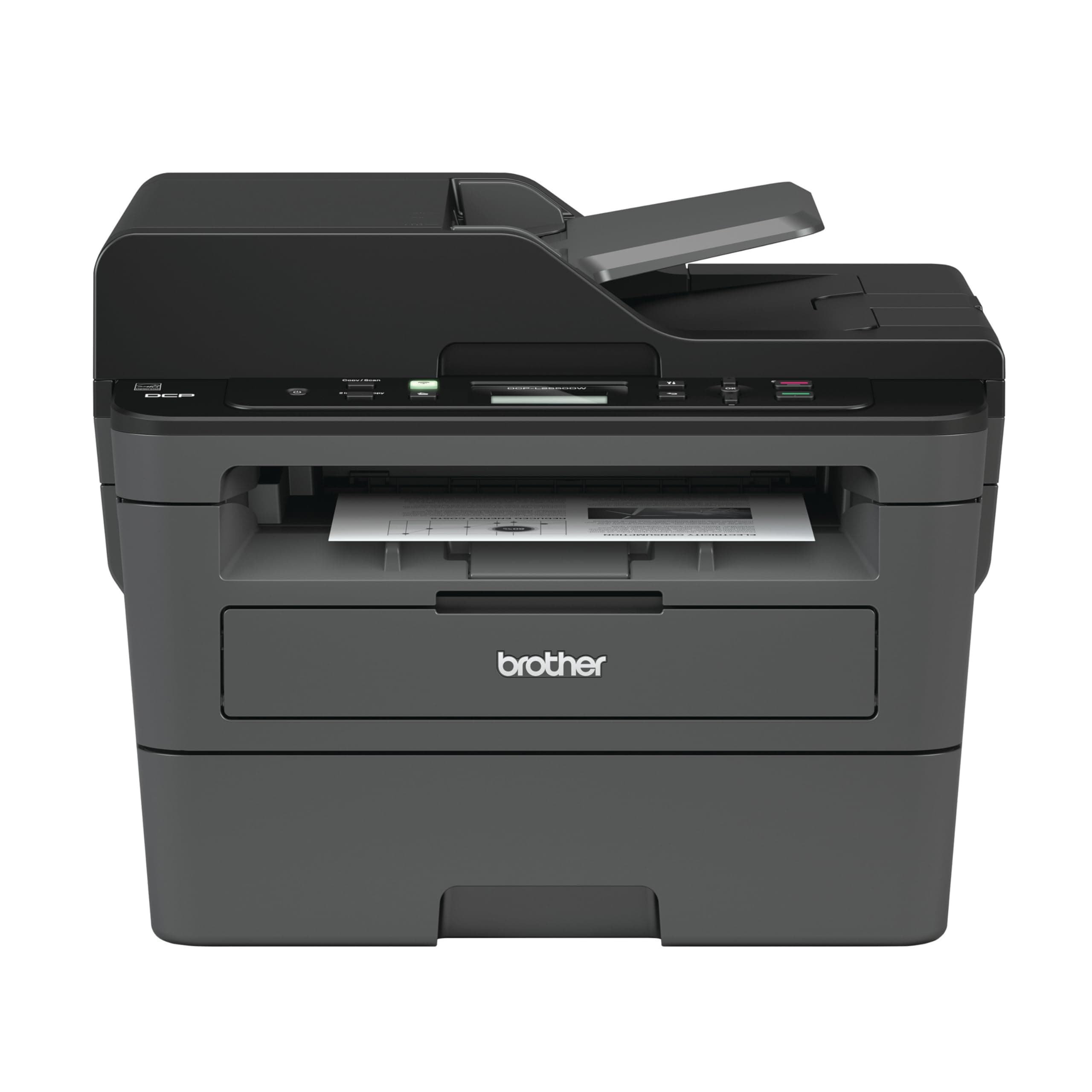 Brother Monochrome Laser Printer, Compact Multifunction Printer and Copier, DCPL2550DW, Includes 4 Month Refresh Subscription Trial and Amazon Dash Replenishment Ready