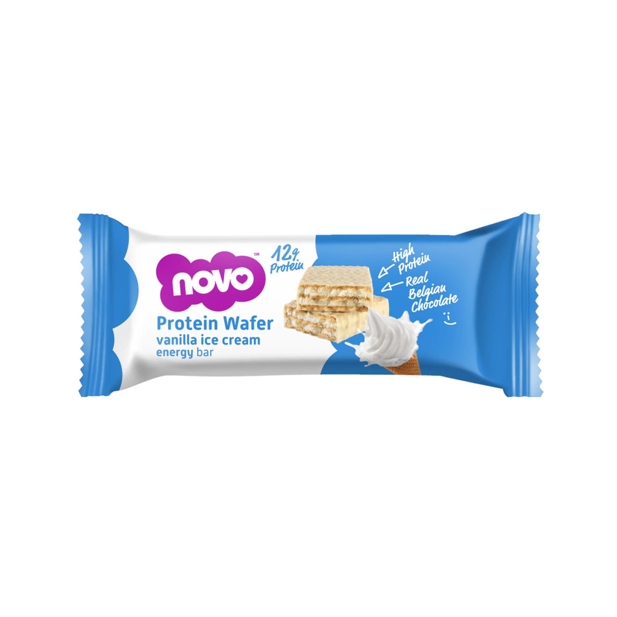 Vanilla Wafer 9g Protein Bar – High Protein Snack, Low Sugar, Guilt-Free Indulgence, Crunchy Wafer Texture – Ideal for Post-Workout, On-the-Go & Healthy Snacking 40g