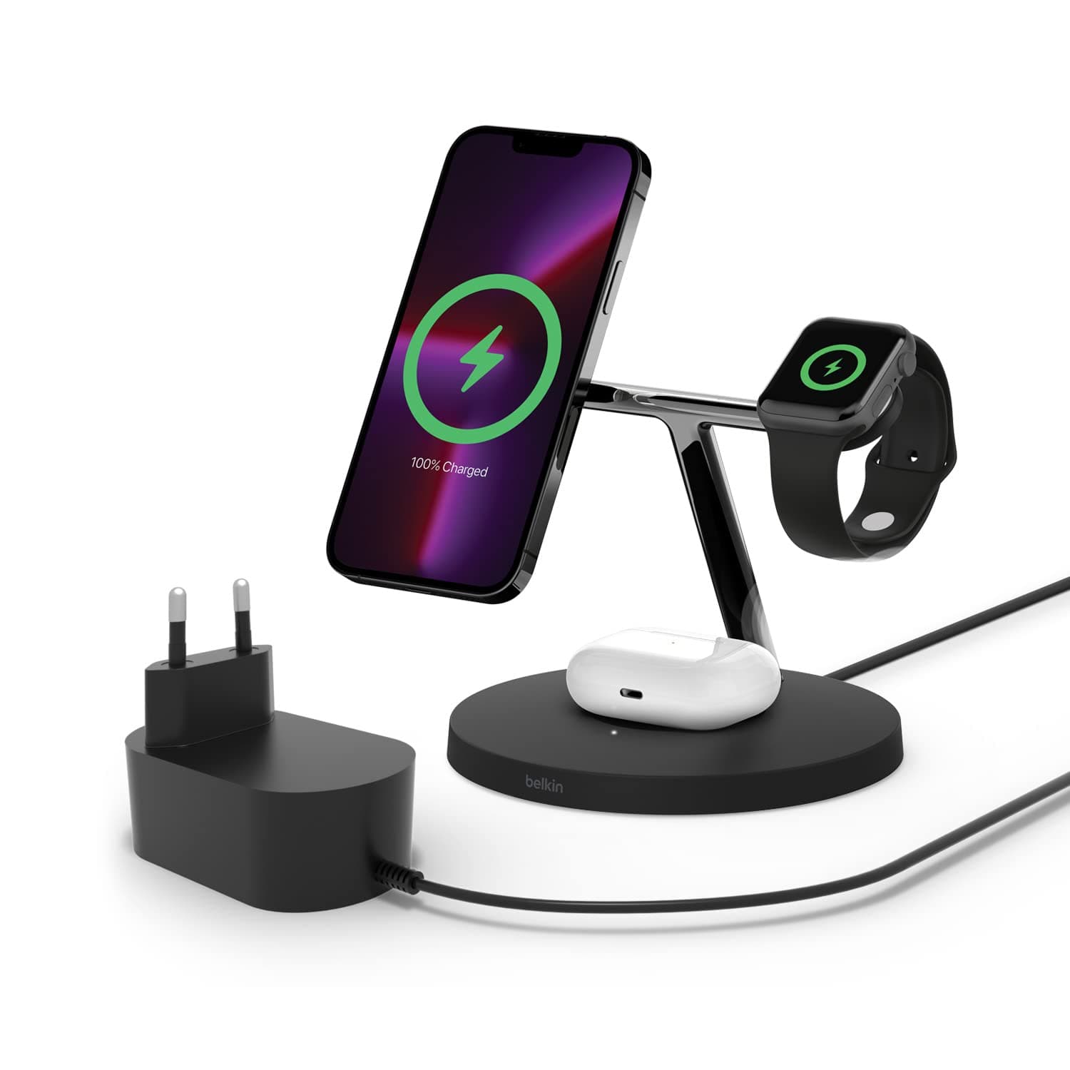 BelkinCharging Station 3-en-1 noir