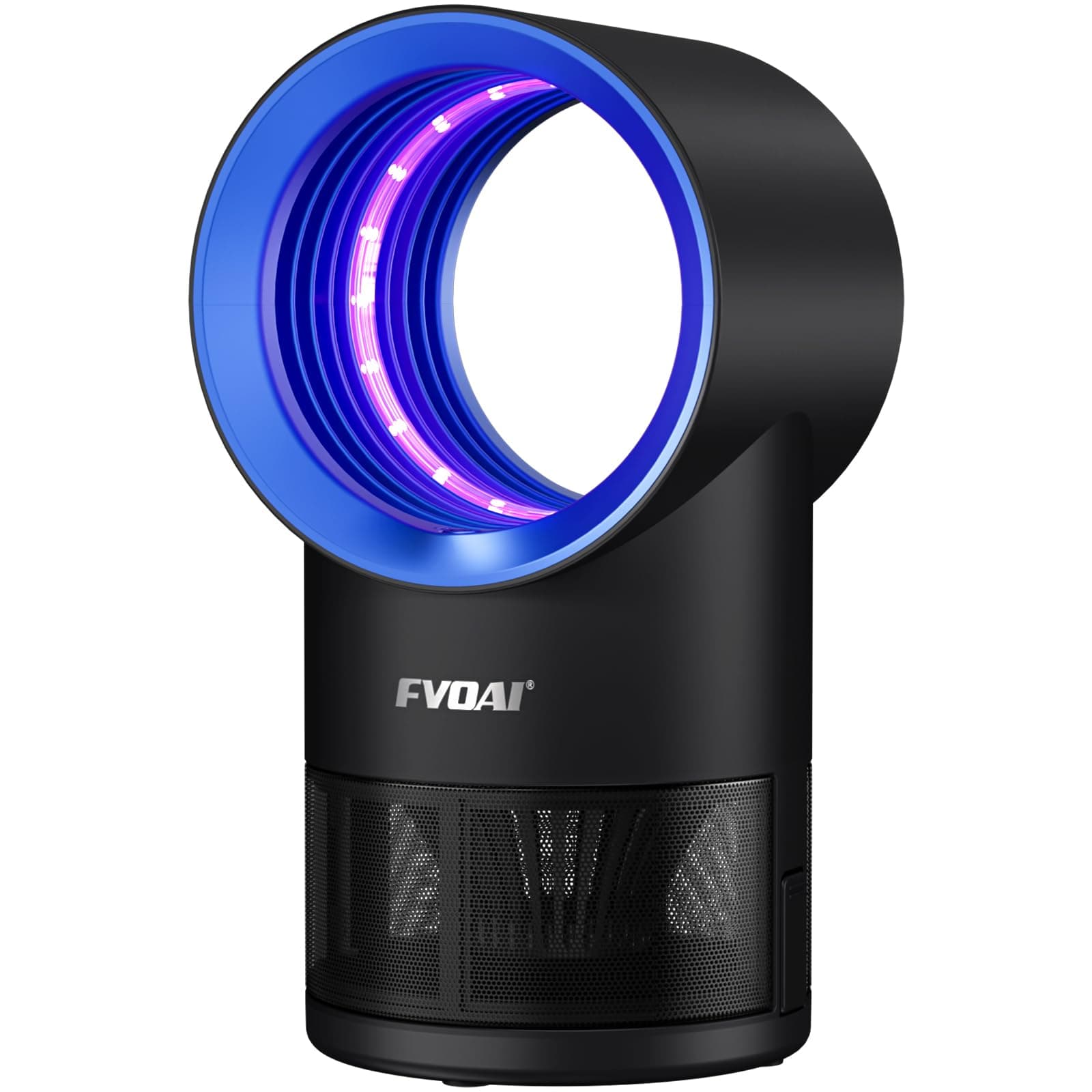 Fruit Fly Trap for Indoors, Fly Traps Indoor for Home Gnat Traps House Indoor, Bugs Trap with Time Setting, 10 Sticky Glue Boards Black