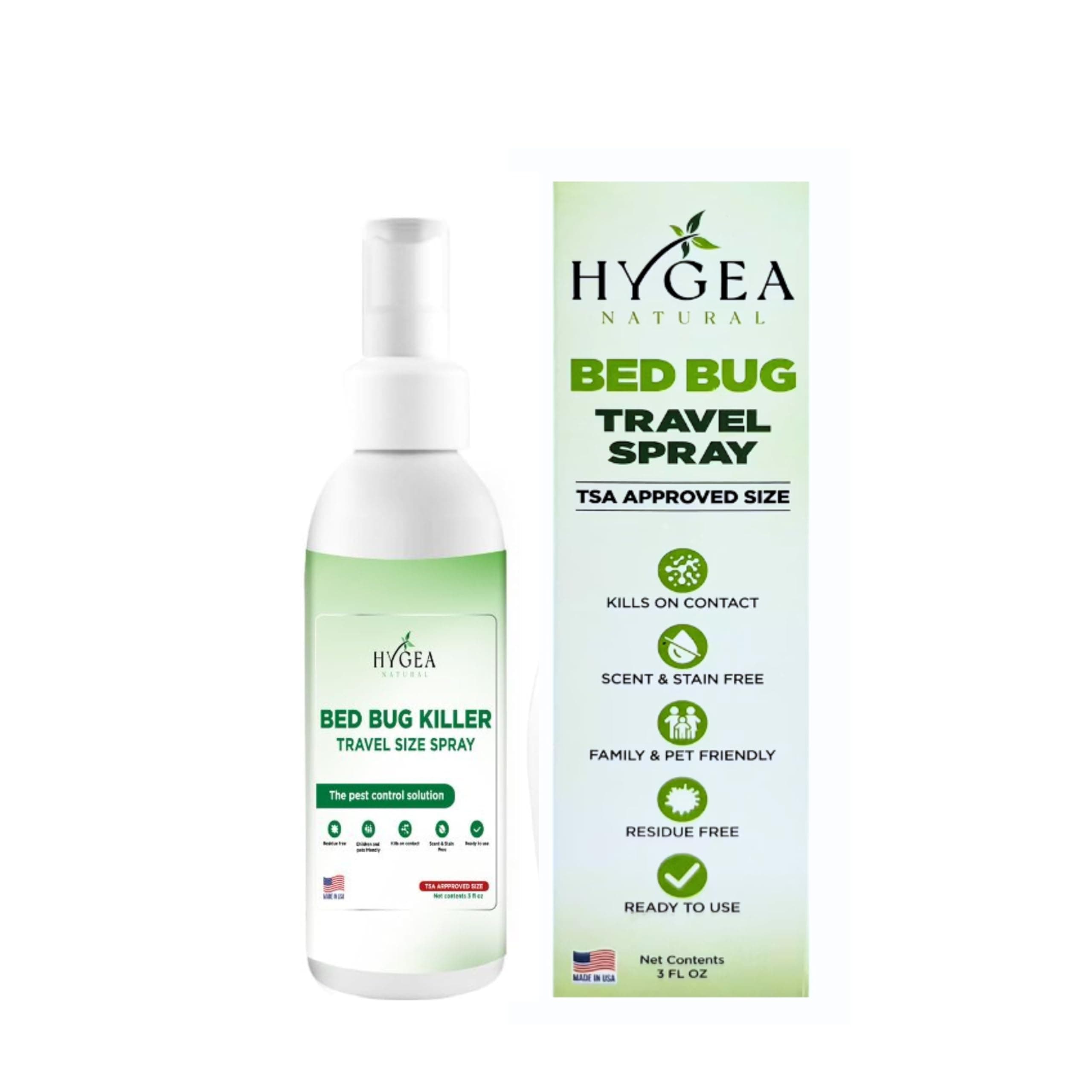 Bed bug 911 natural enzyme spray, 3 oz. Travel size