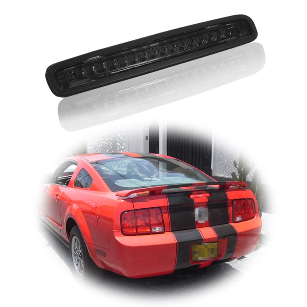 Smoked Lens 3rd Brake Light For 2005-2009 Ford Mustang Powered by 16-LED 3030 chips