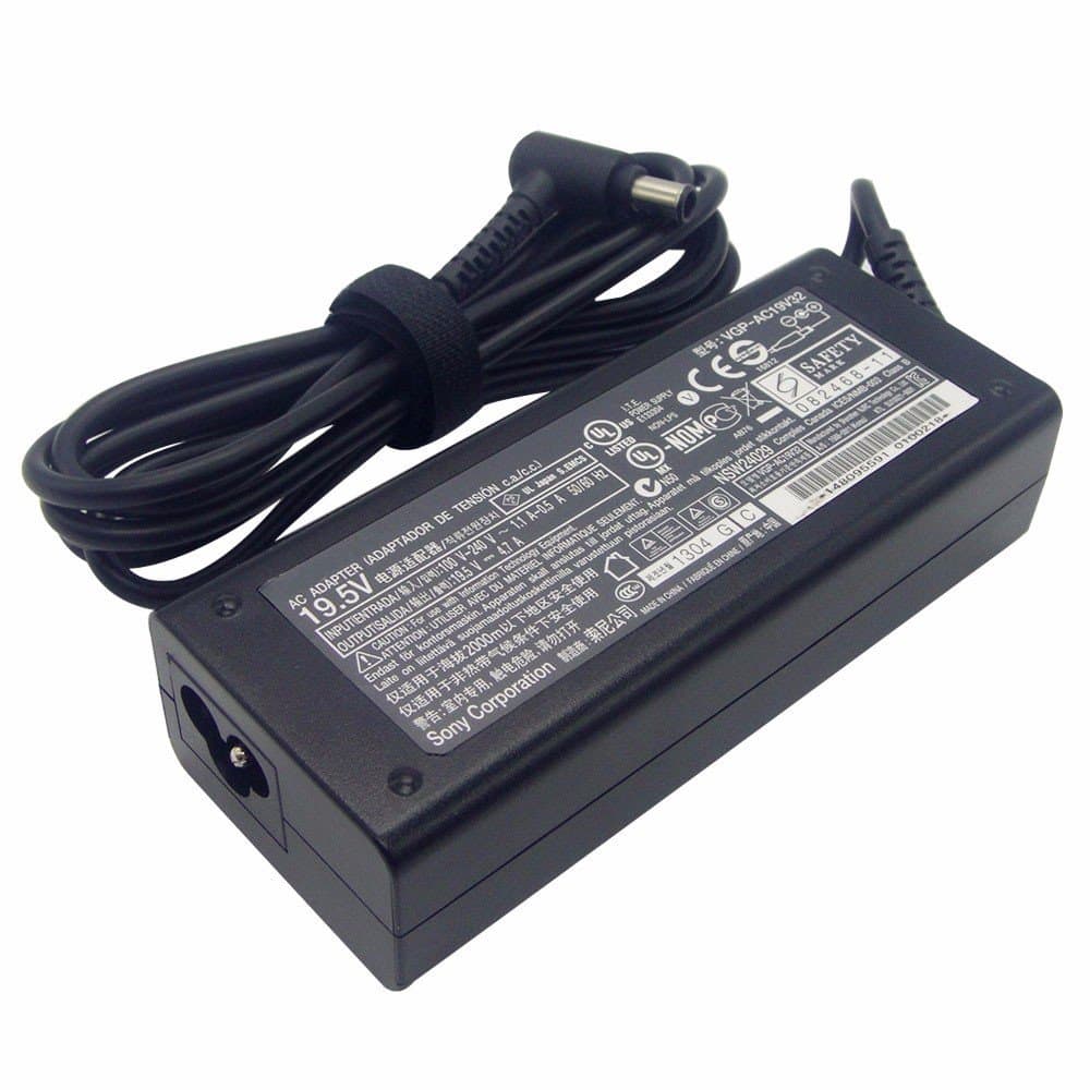 19.5V 4.7A Laptop AC Adapter for Sony VAIO VGP-AC19V32 VGP-AC19V36 VGP-AC19V42 Charger