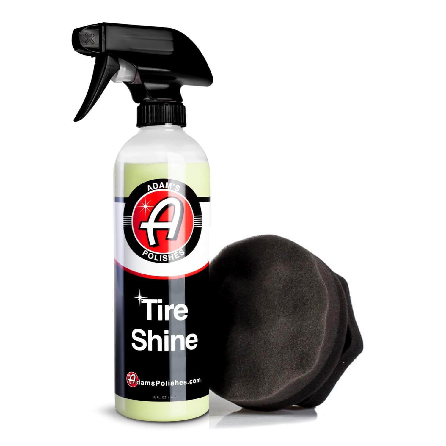 Tire Shine Combo - Spray Tire Dressing W/ SiO2 For Non Greasy Car Detailing | Use W/Tire Applicator After Tire Cleaner & Wheel Cleaner | Gives A Ceramic Coating Car Wax