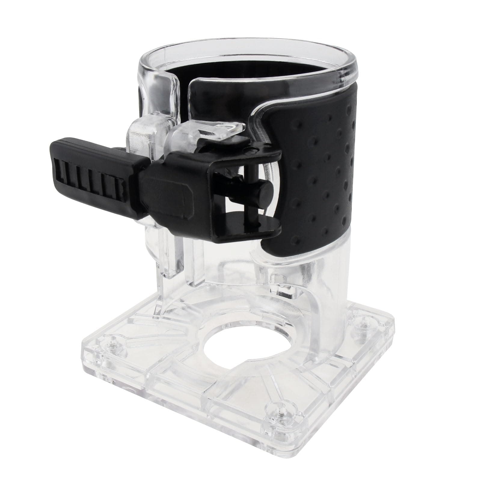 – ChgImposs Electric Trimmer Router Base Quick Fixation Durable Trimming Milling Machine Accessorie Compact Wood Router Base Cover Case