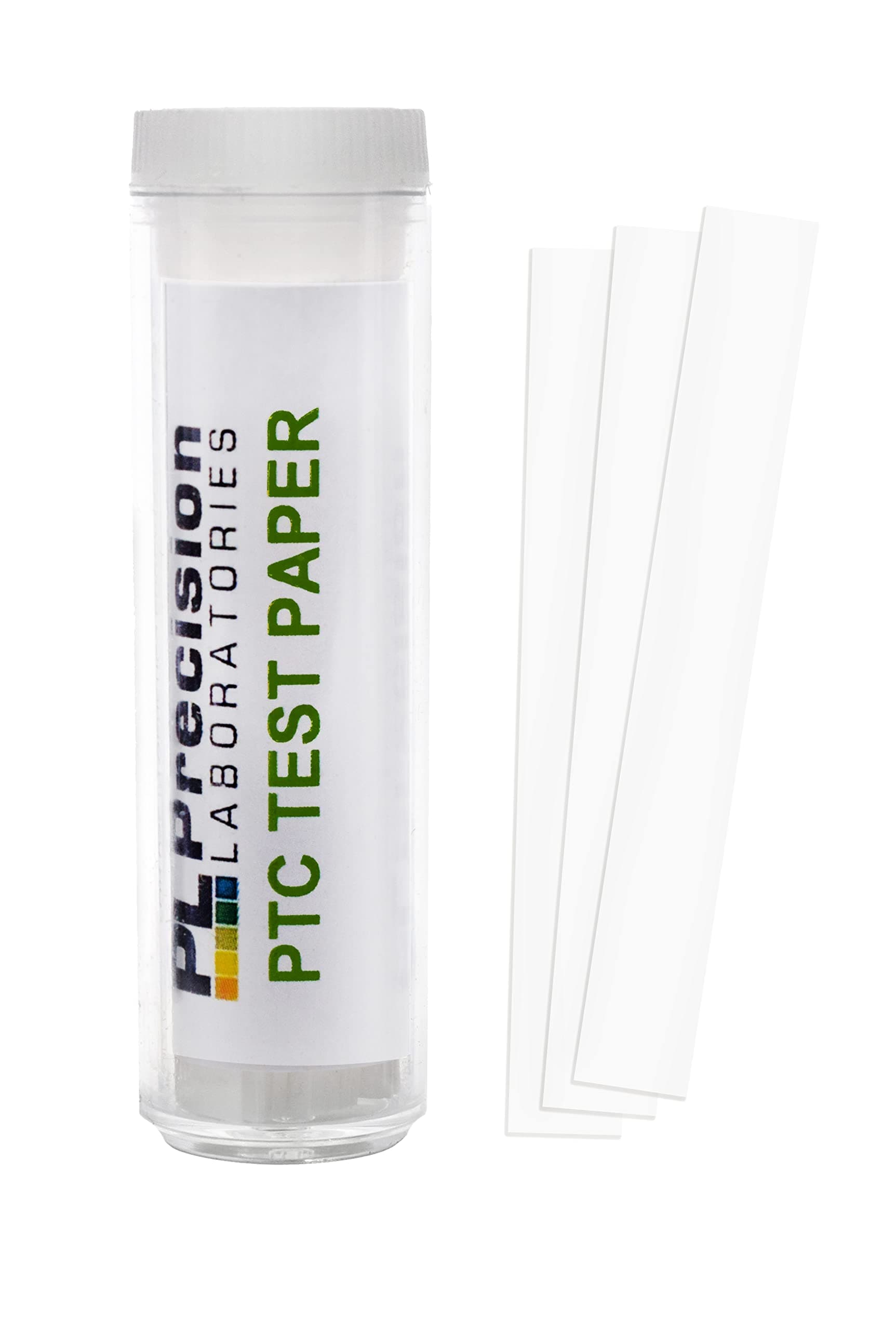 PTC Taster Paper Strips - Vial of 100 | Genetic Testing Experiment | Demonstrate Effects of Heredity on Taste | - 30µg Per Strip