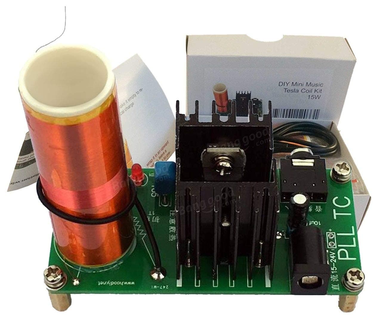 Aumed DIY Mini Music Tesla Coil Kit 15W
