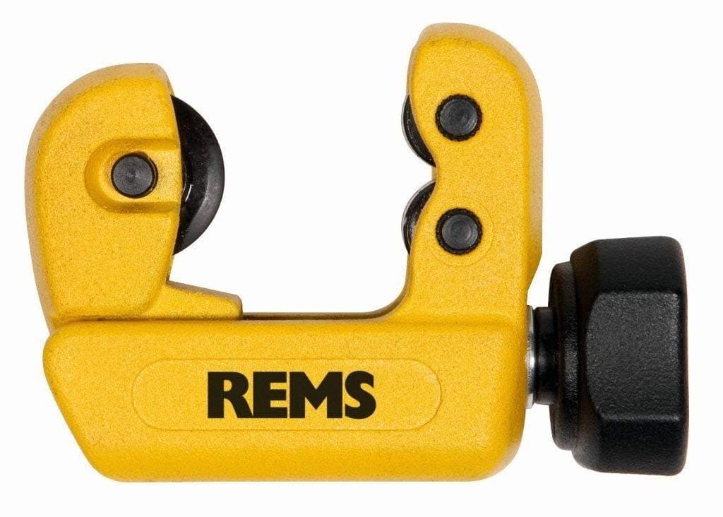 Remspipe cutter RAS Cu-INOX, mini, installation tool for cutting pipes, diameter 3 mm - 28 mm, 1/8-1 1/8 inches, wall thickness s ≤ mm 4, small, handy, stable construction