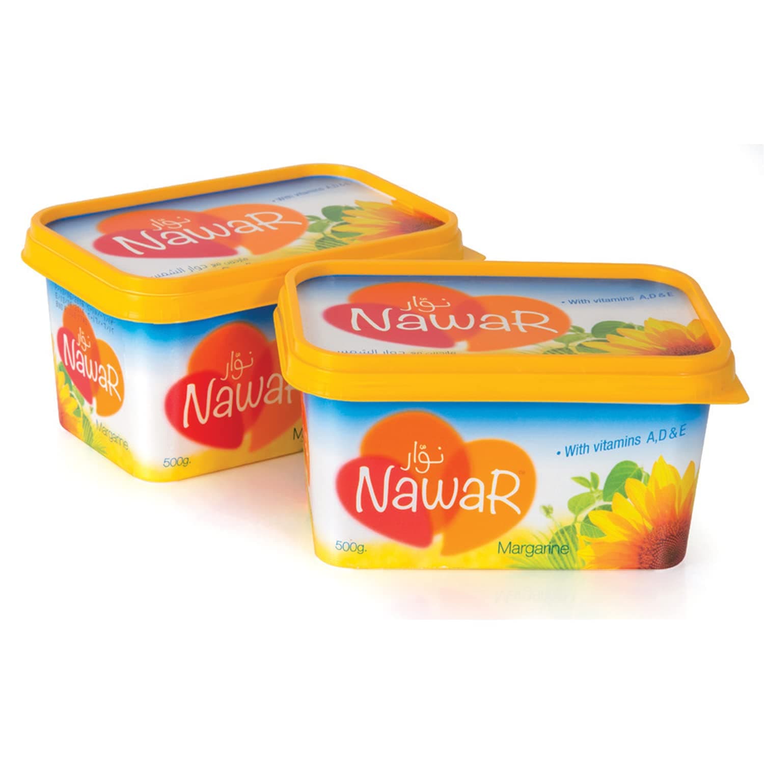 Nawar Sunflower Margarine 2 x 500g