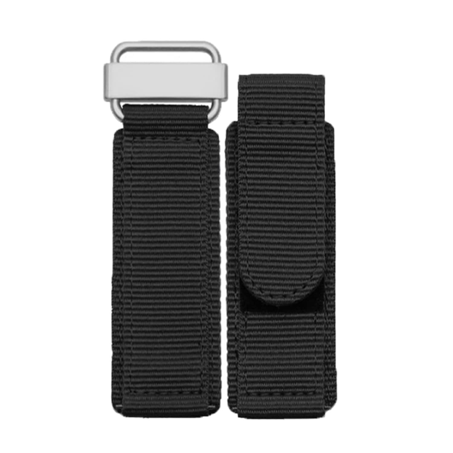 22mm/24mm Hook Loop Military Style band Adjustable-Length Velcro Nylon watch Strap Compatible with Panerai Bell & Ross watch