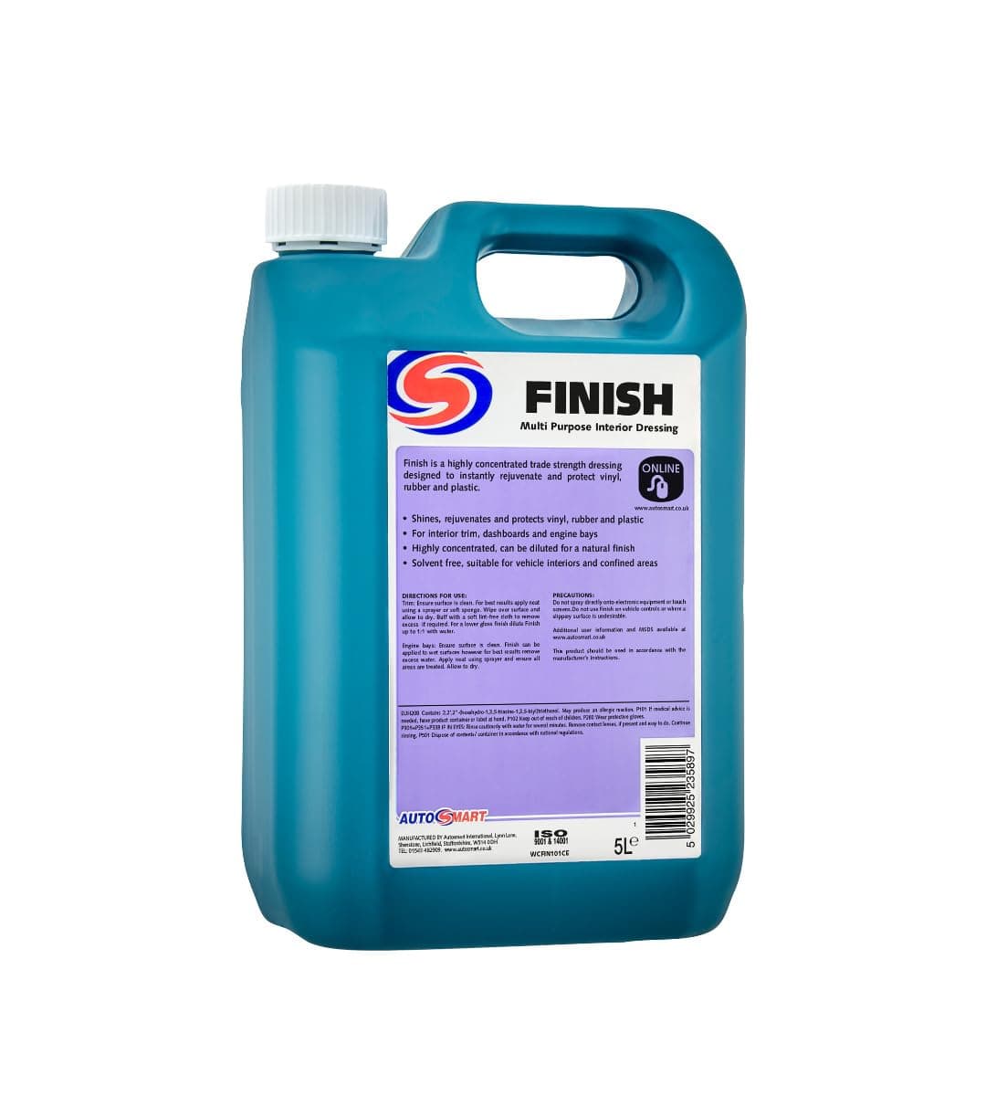 Autosmart Finish Exterior Dressing, 5L, Official