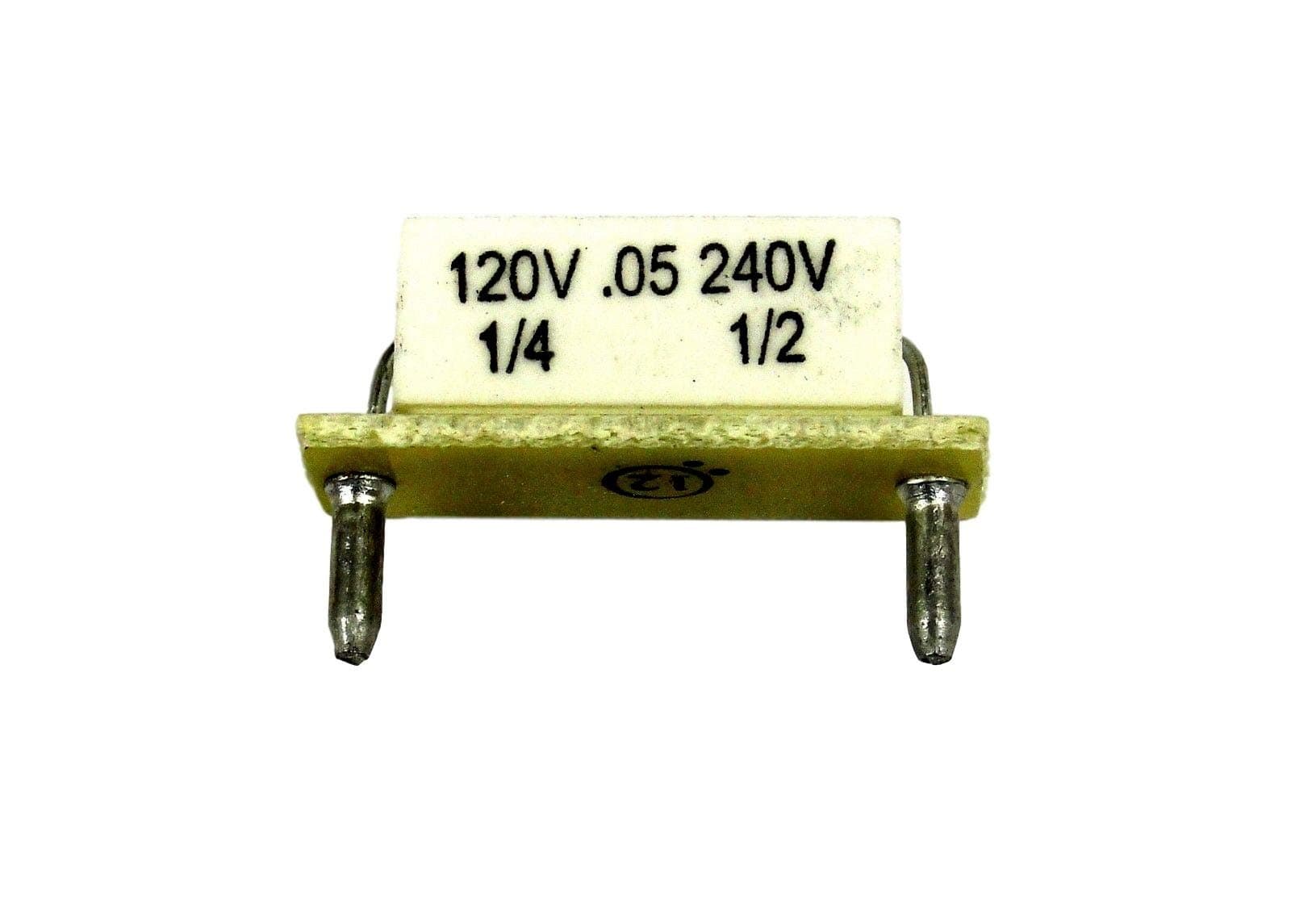9839 .05 OHMS, .25 HP @ 90 VDC, .5HP @ 180 VDC, Resistor*05OHMS