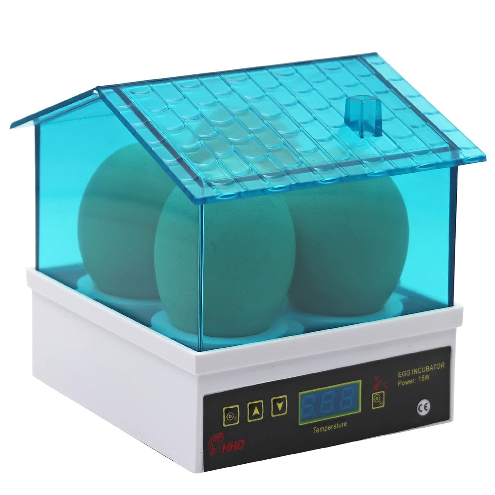 4 Egg Incubator for Incubation Chicken Poultry Mini Case with Professional Digital Automatic Humidity Control for Hatching Duck Bird Quail Goose Turkey Eggs