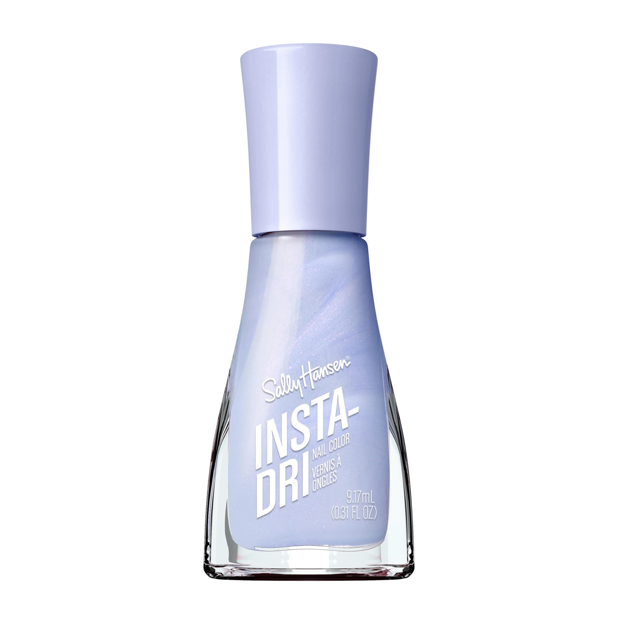 Insta-Dri Nail Polish | Quick Dry, Long Lasting, Streak-Free Shine | Opaque, Shimmery | 65 Lavish Lilac | Iridescent Lavender Nail Color