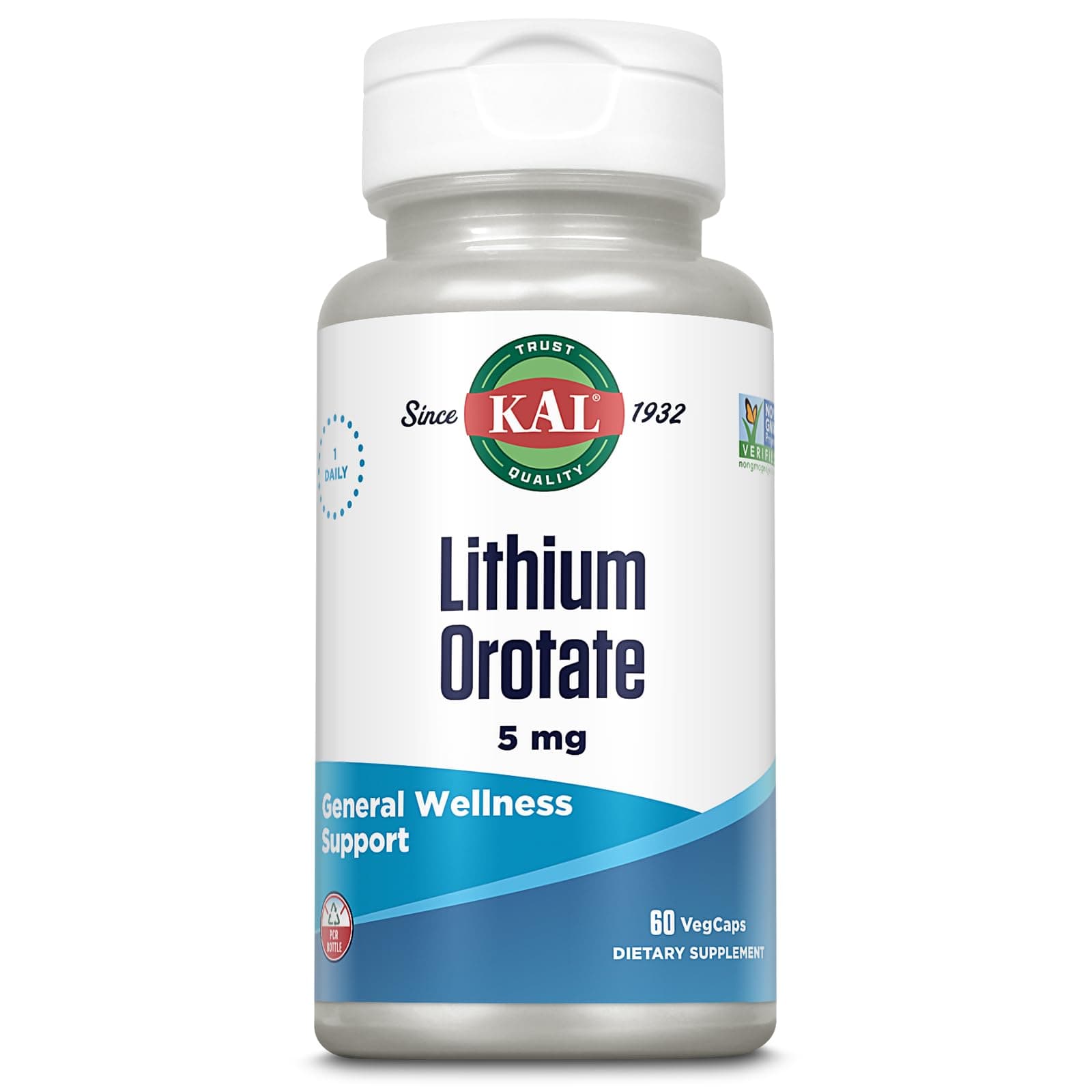 Lithium Orotate 5 Mg 60 Capsules/Capsules