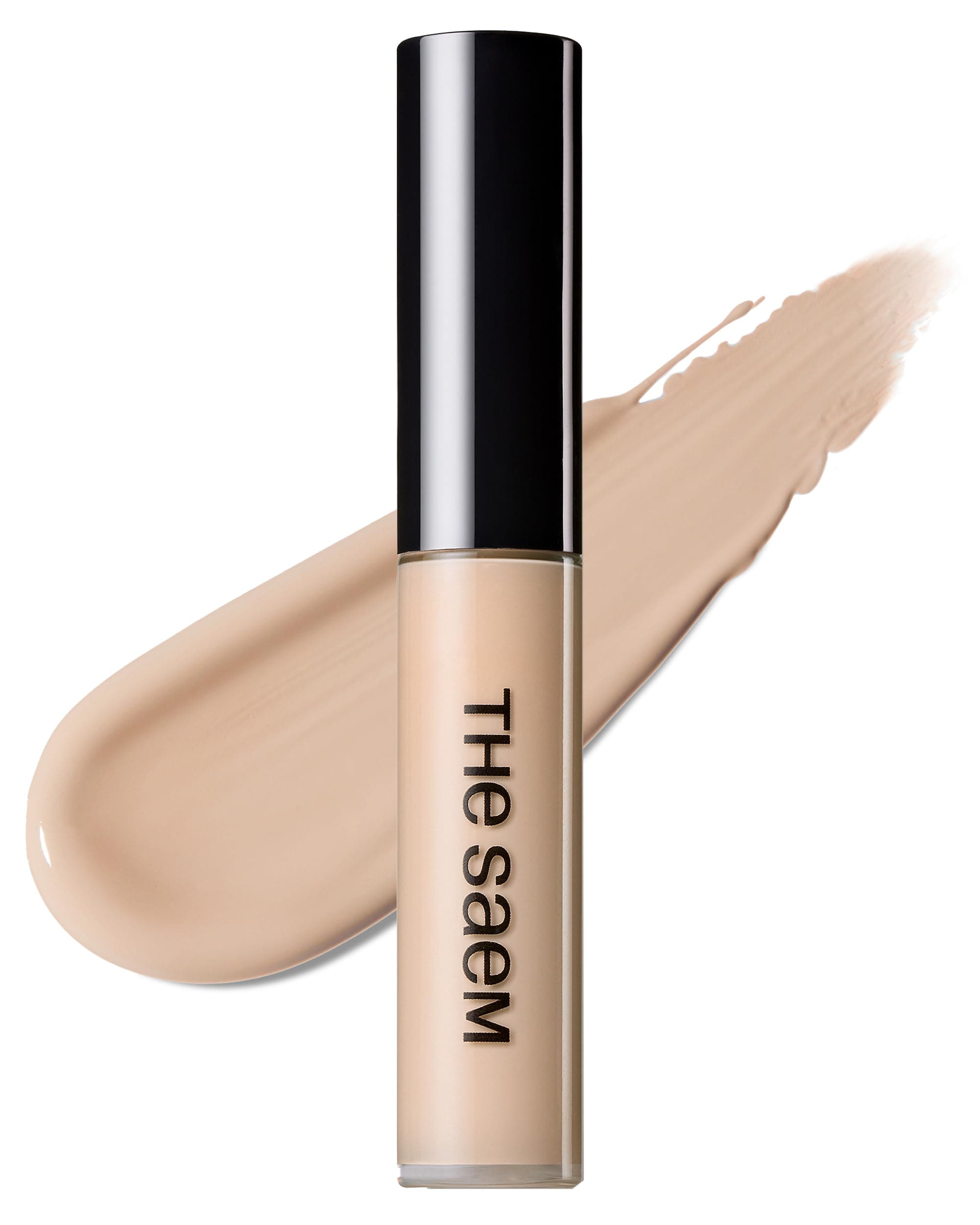 THESAEM Cover Perfection Tip Concealer 0.2 fl.oz. - 1.75 Middle Beige Warm Beige for Medium Skin Tone 22 - High Coverage Long Lasting Concealer - Korean Makeup for Dark Circles & Blemishes