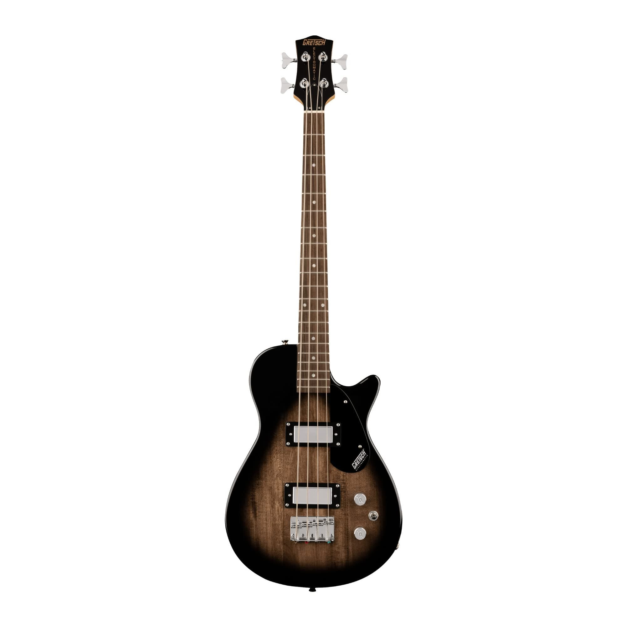 Gretsch G2220 Electromatic Junior Jet Bass II Short-Scale 4-String Guitar with Basswood Body, Laurel Fingerboard, and Bolt-On Maple Neck (Right-Hand, Bristol Fog)