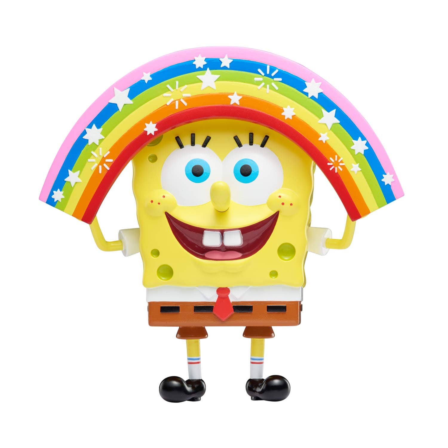 Spongebob Squarepants Masterpiece Memes Collection - 6 Inch Rainbow Spongebob