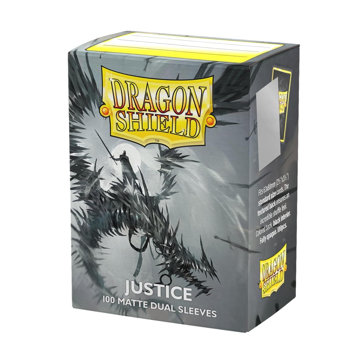 Arcane Tinmen Standard Sleeves - Matte Dual Justice(100)