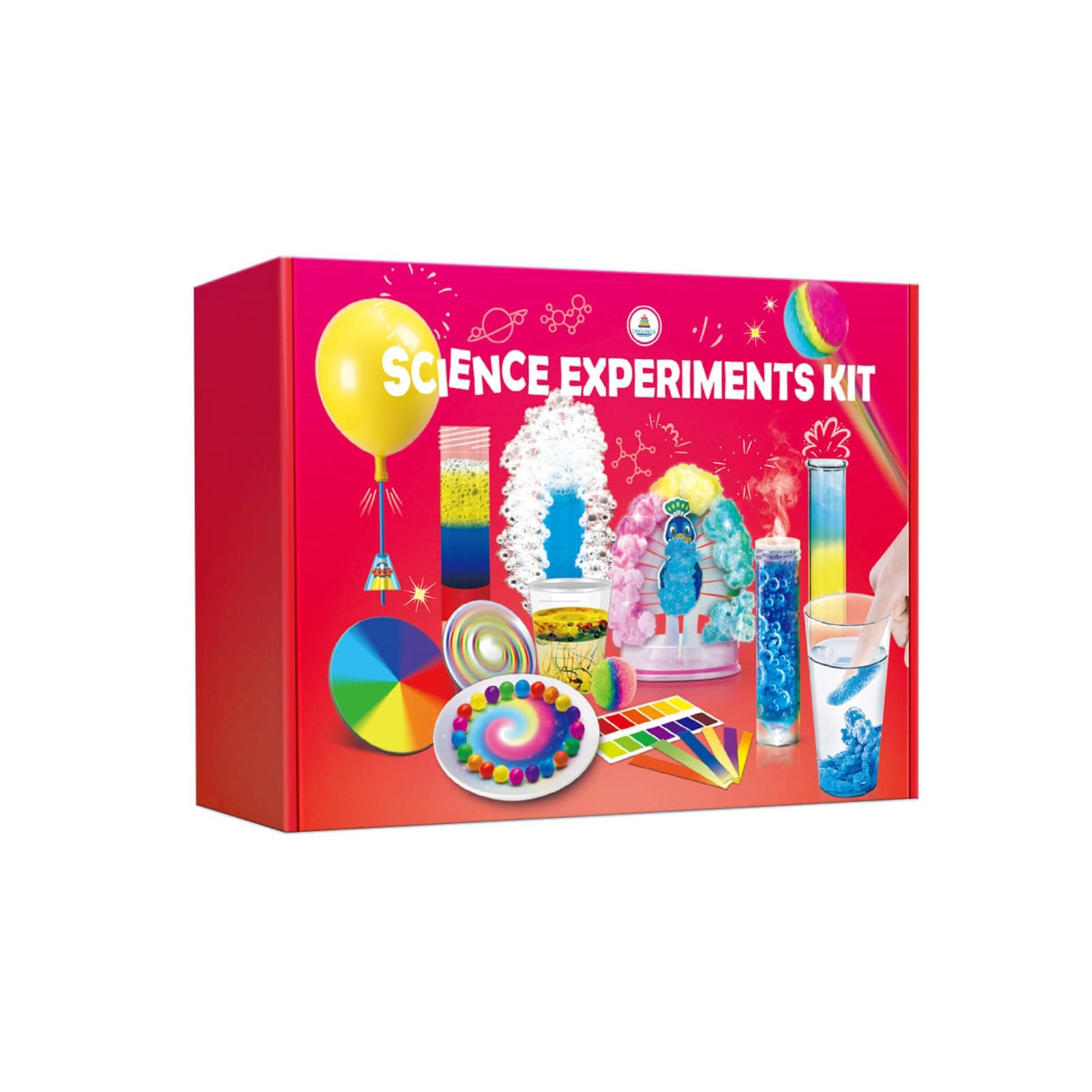 UNGLINGA 40+ Experiments Science Kit for Kids, Chemistry Set, Educational Toy Gift Idea for Boys and Girls Birthday Christmas S.T.E.M Toy