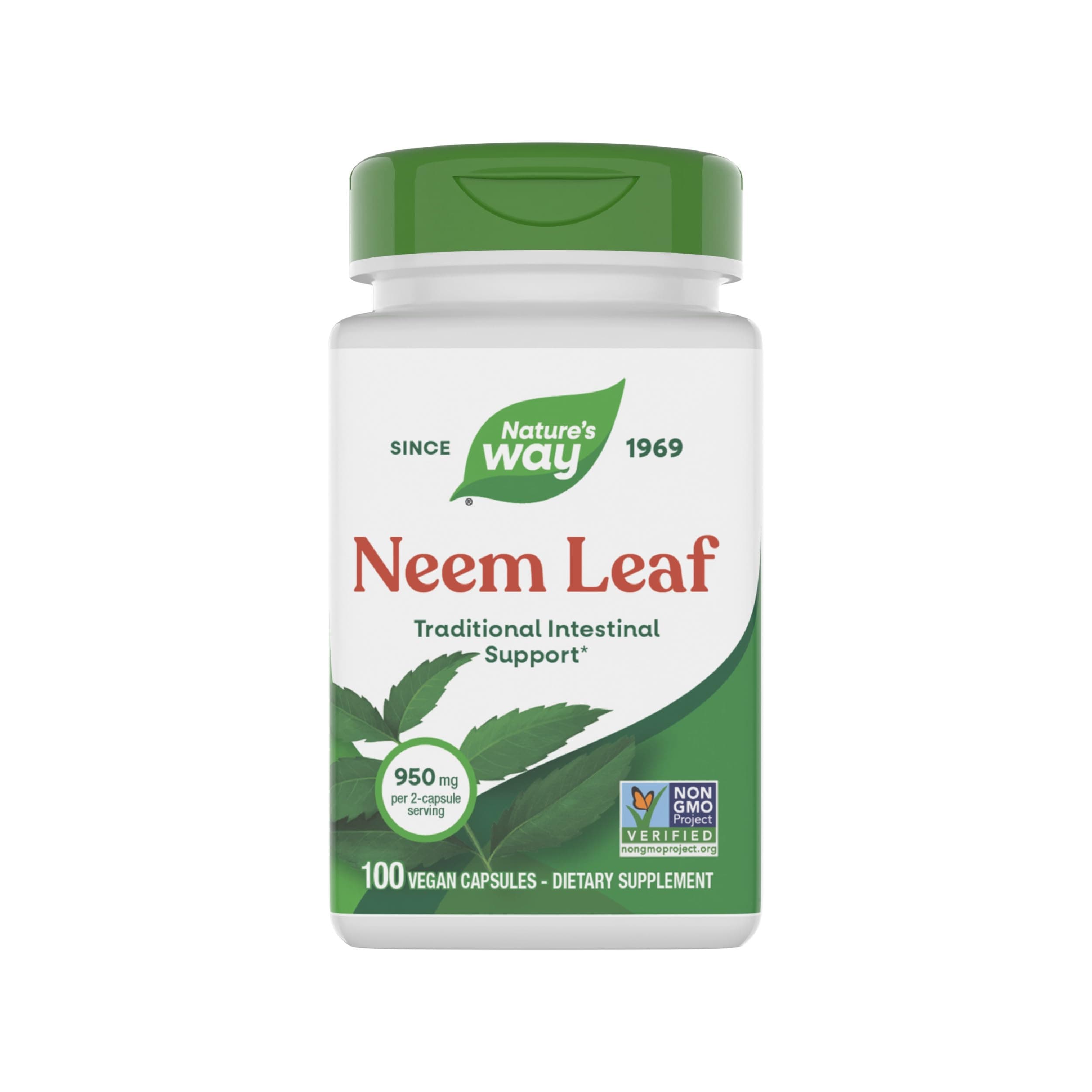 Neem - 475 mg - 100 Capsules by Nature's Way