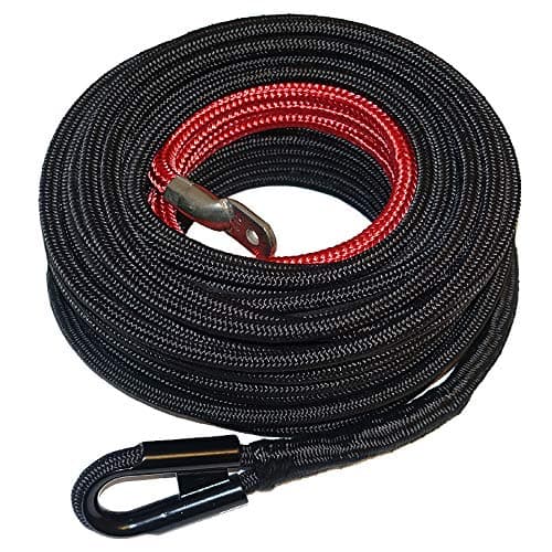 Ranger 3/8" x 85' UHMWPE Jacket Synthetic Winch Rope 20,500LBs