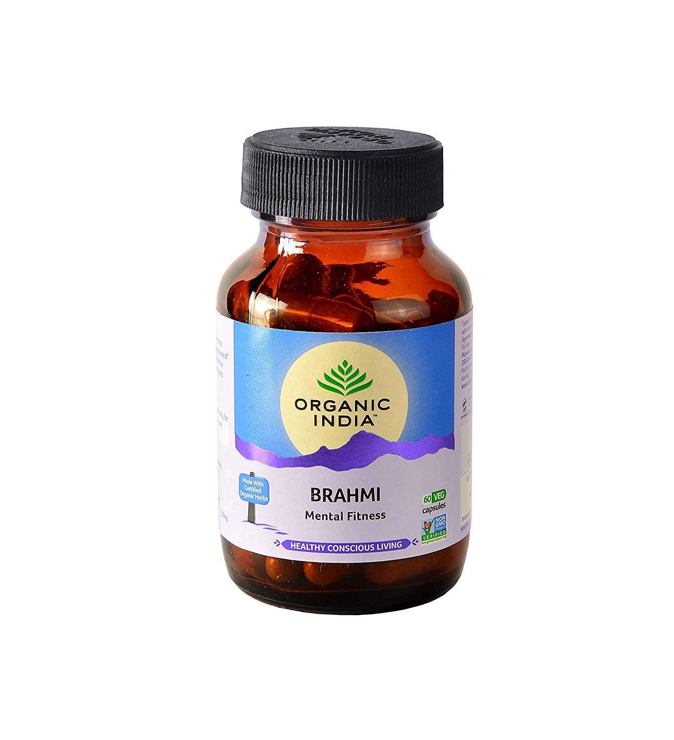 Organic India Brahmi, 60 Veg Capsules