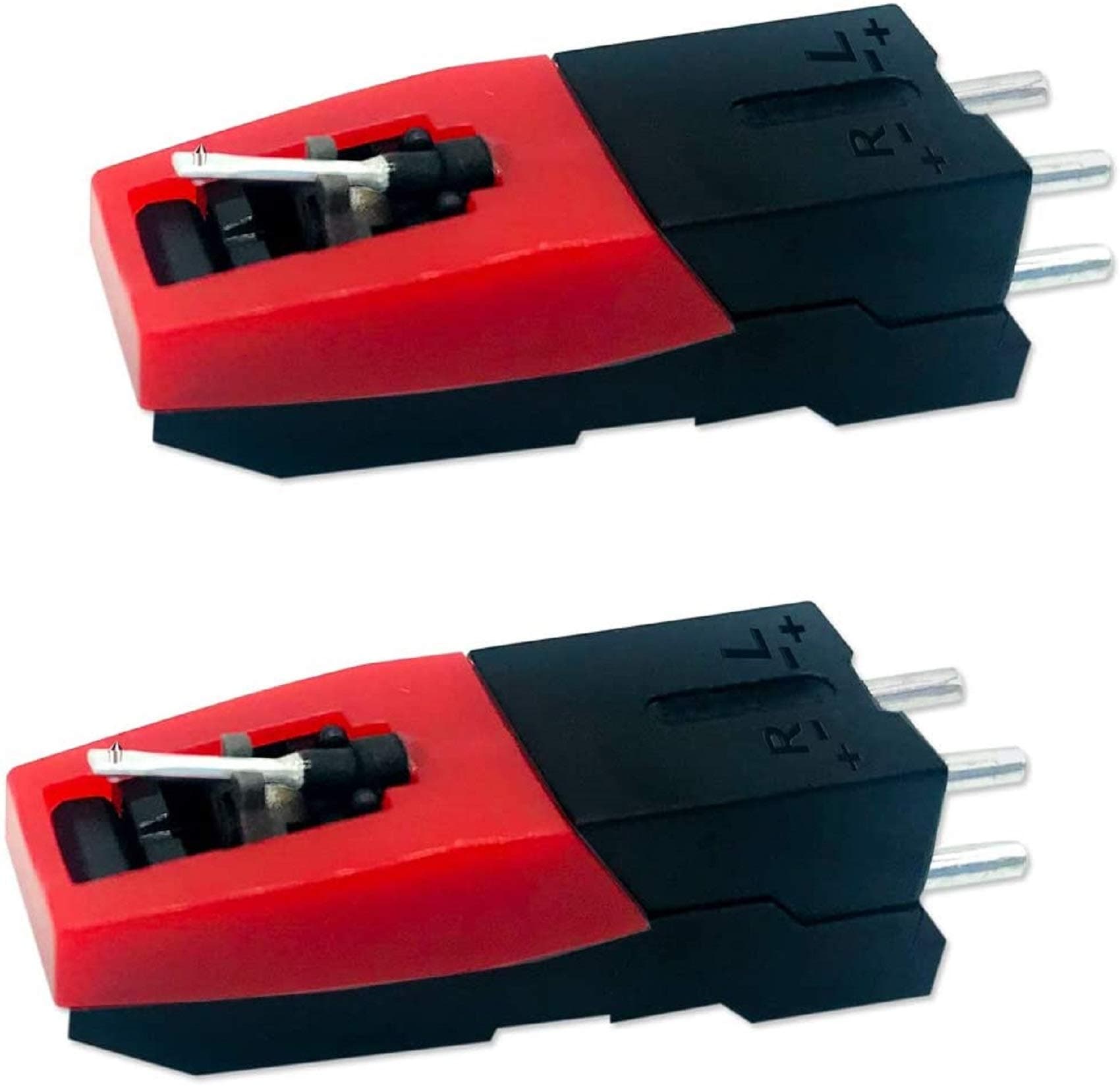 ACKLLR 2 Pack Record Player Cartridge, Replacement Vinyl Turntable Cartridge with Needle Stylus for Vintage LP for Record Player Phono Phonograph