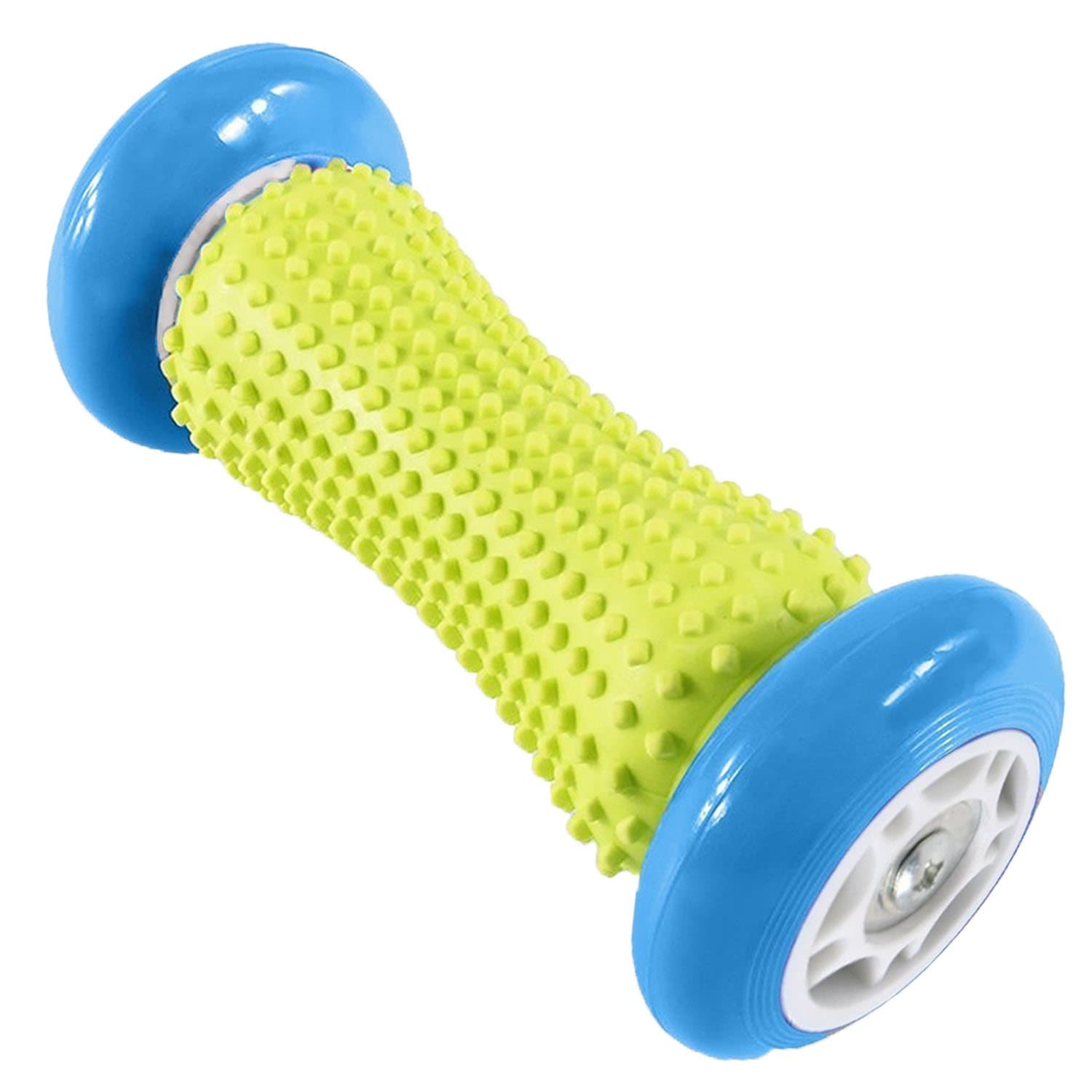 BAIU Hand and Foot Massage Roller | Muscle Roller Stick | Trigger Point Massage | Ergonomic Reflexology Massager | Wrists and Forearms Exercise Roller | Recovery Tool for Plantar Fasciitis, Heel and Foot Arch Pain Relief