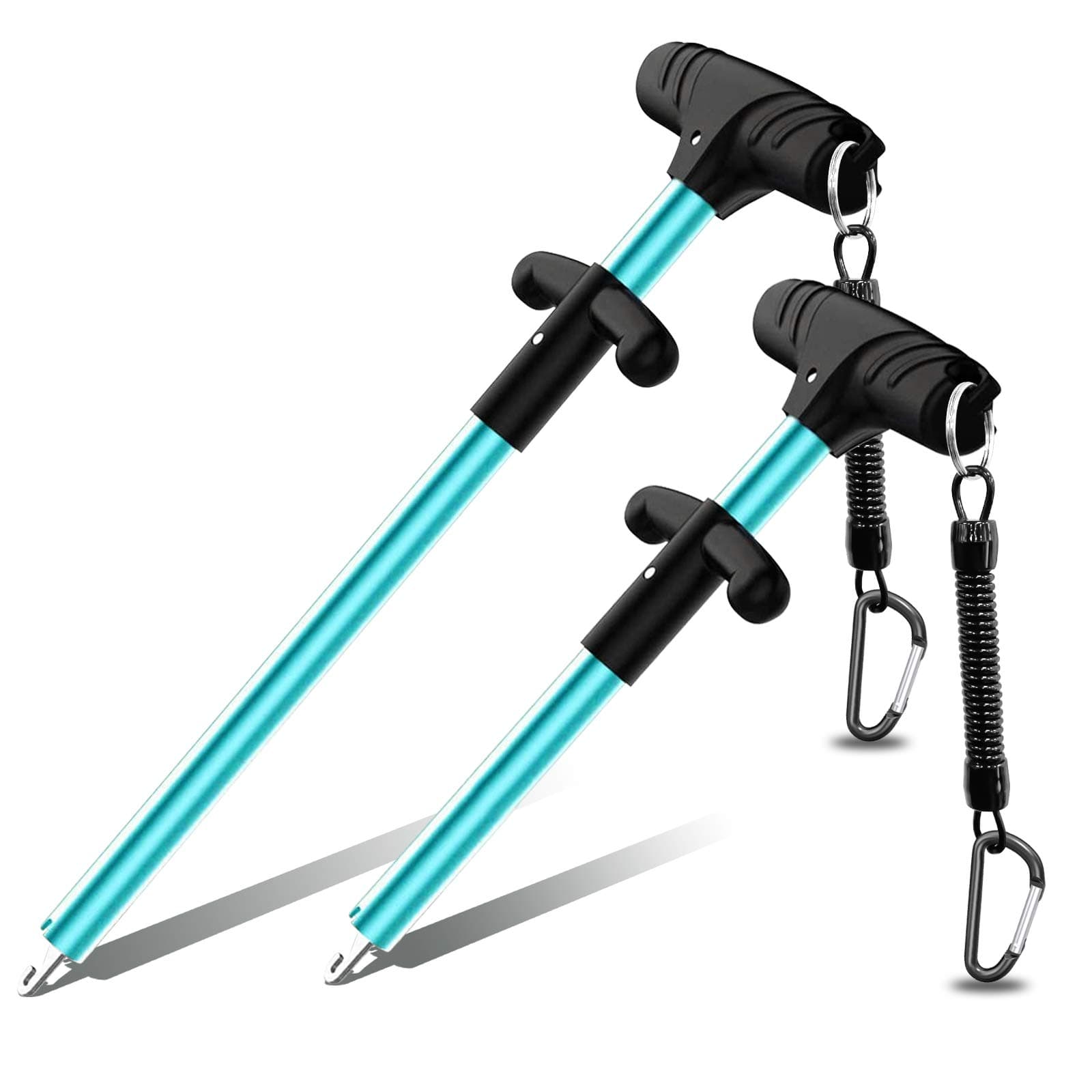 Fish Hook Remover, Easy Reach and Portable Aluminum Fish Hook Remover Tool, Pro Fishing Hooks Extractor, Squeeze-Out Fish Hook Separator Tools 3 Colors Available, Fast Decoupling, No Injury