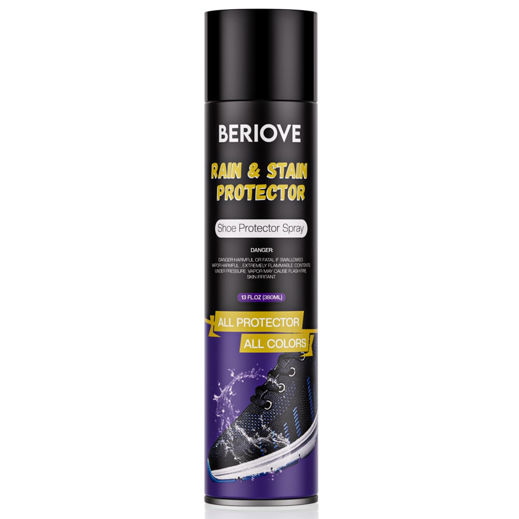 Shoe Protector Spray Waterproof : 13.5 OZ Waterproof Shoe Spray - Suede Protector Spray for Sneaker Boots & Canvas (white)