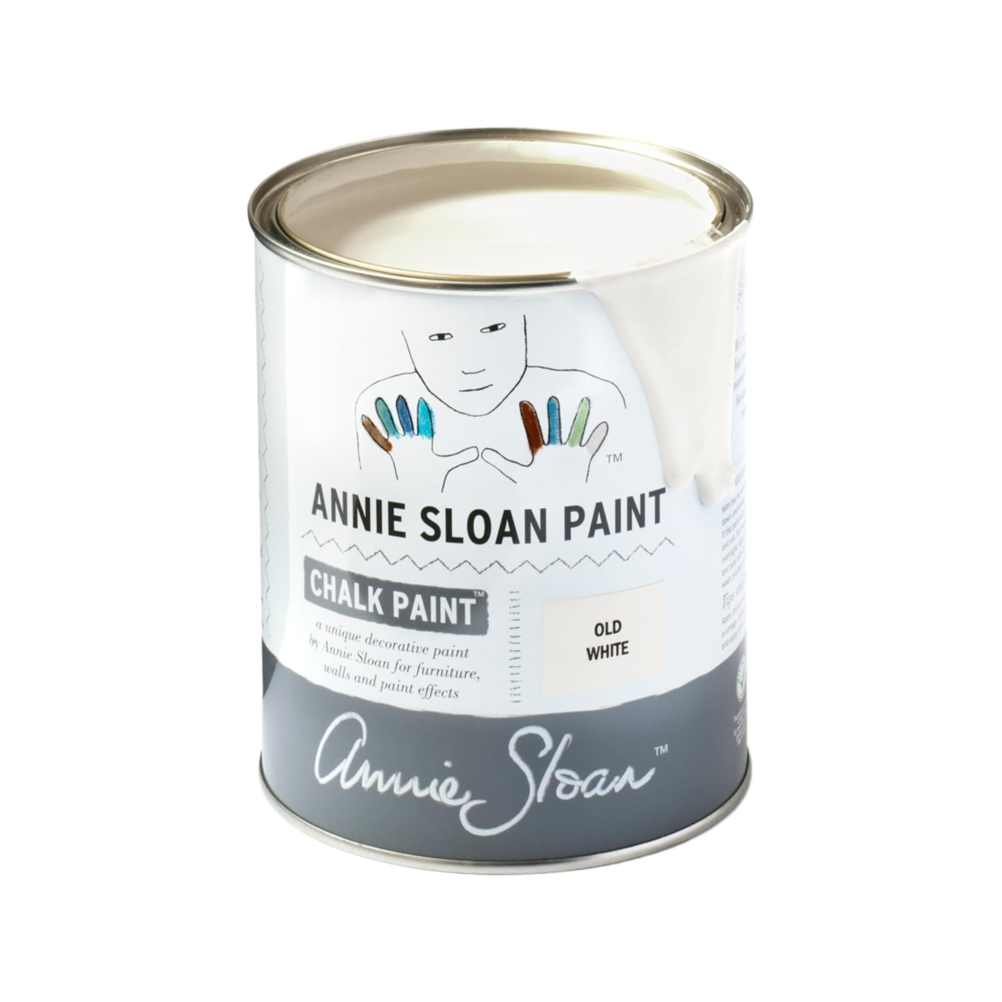 Chalk Paint® (Old White, 1 Litre/33.8 Fl Oz)