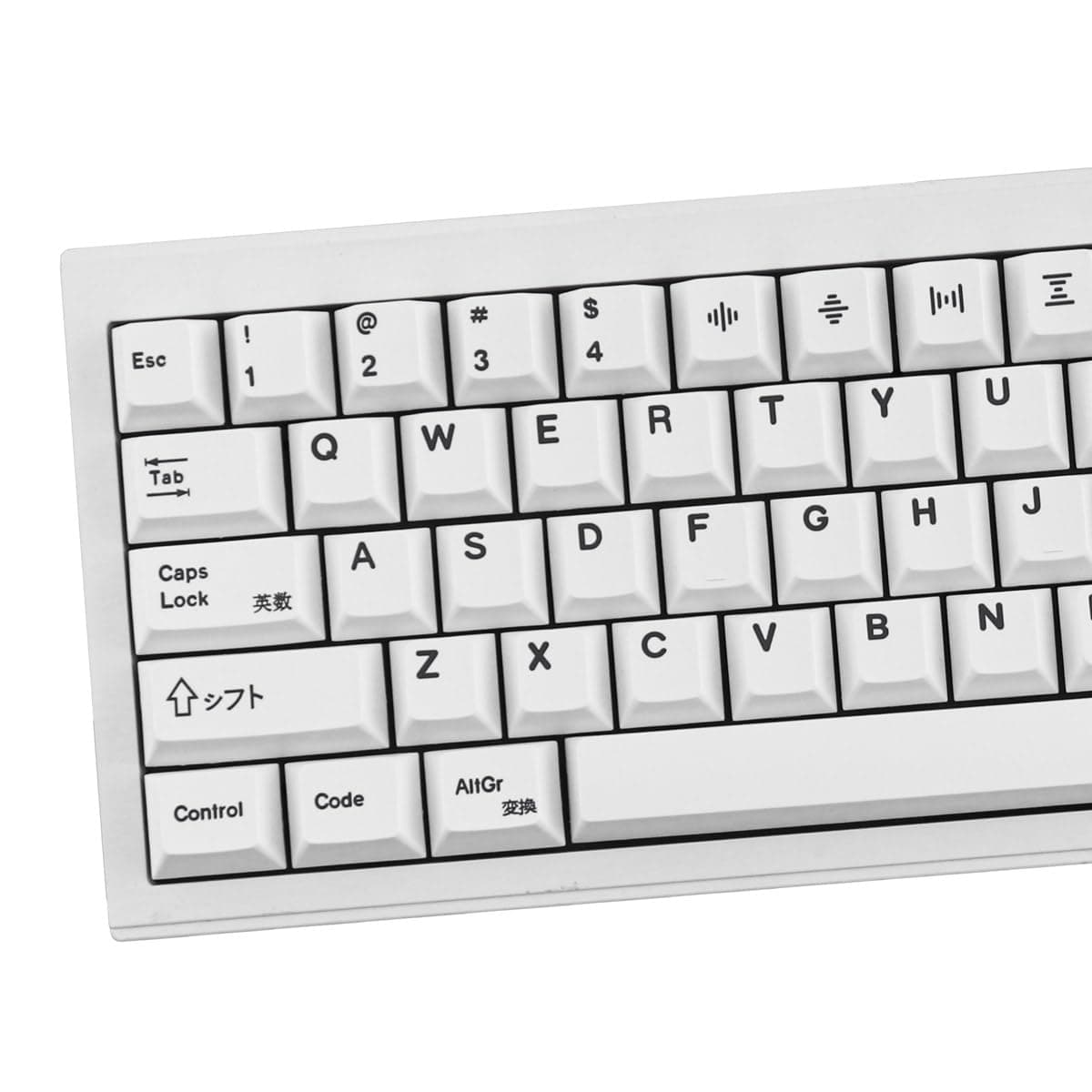 Gliging 135 Keys PBT Keycaps Cherry Profile DYE-Sub White Theme Minimalist Style Suitable for Mechanical Keyboard