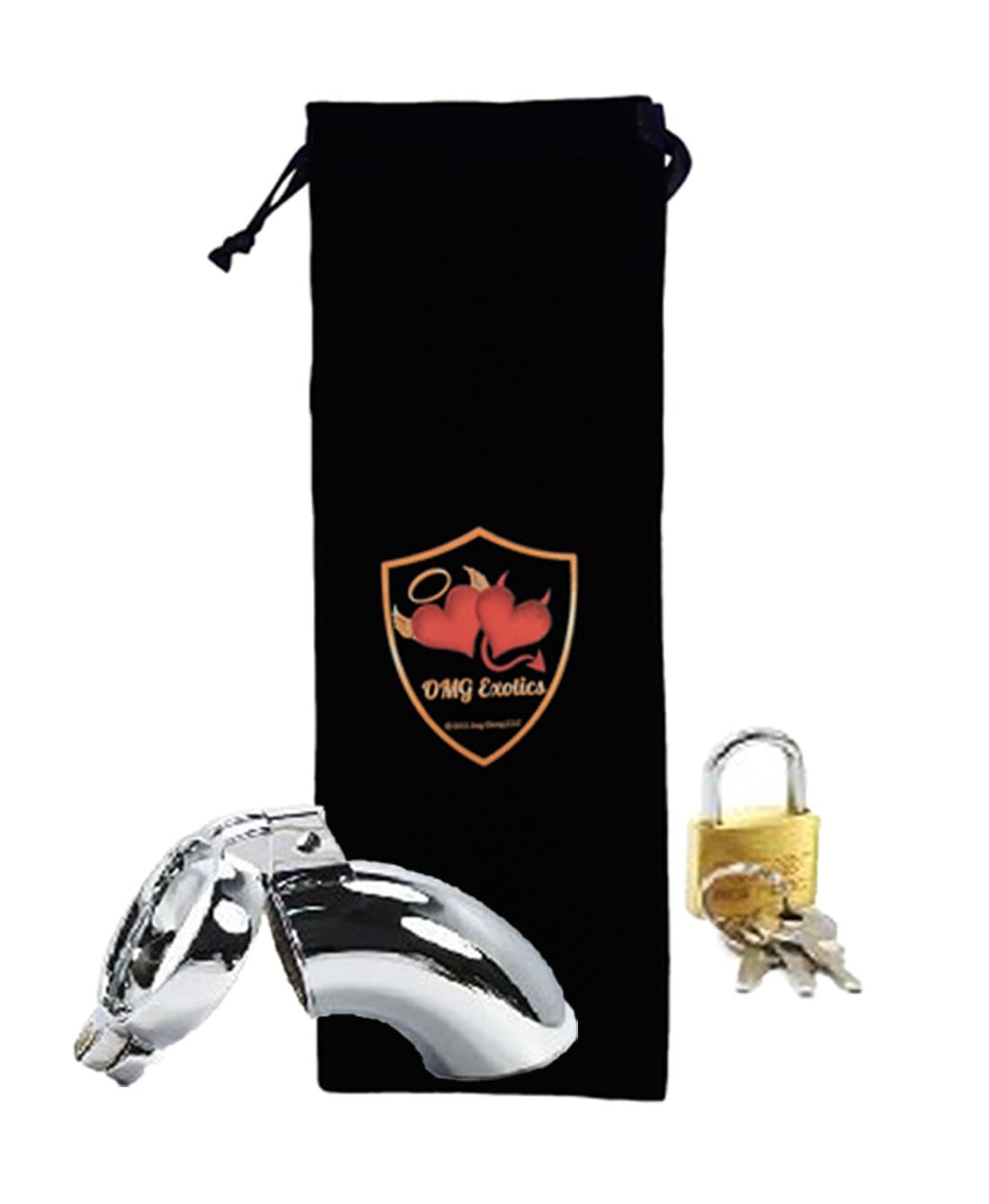 OMG Exotics Male Metal Chastity Kit