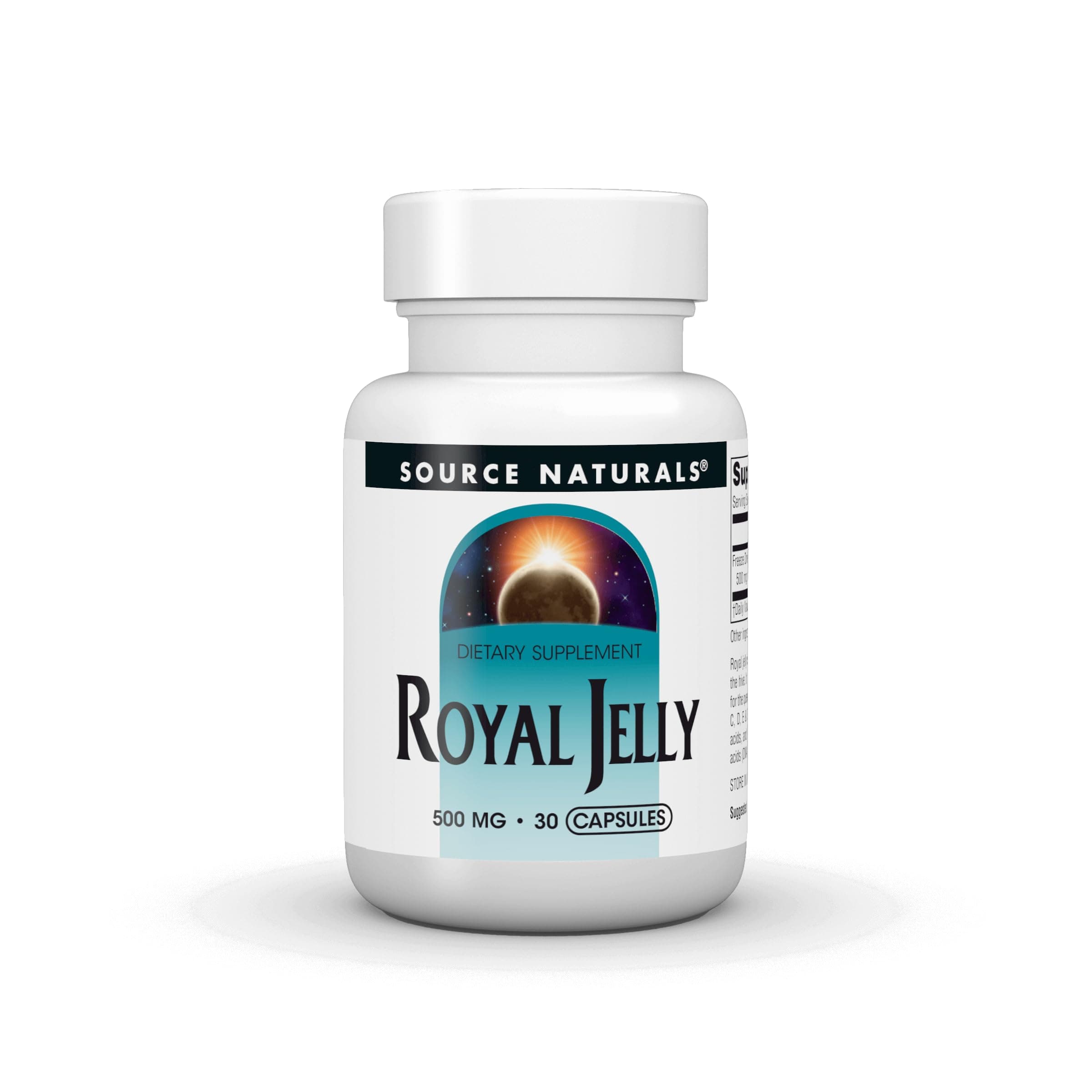 Source Naturals Royal Jelly - 500mg - 30 Capsules