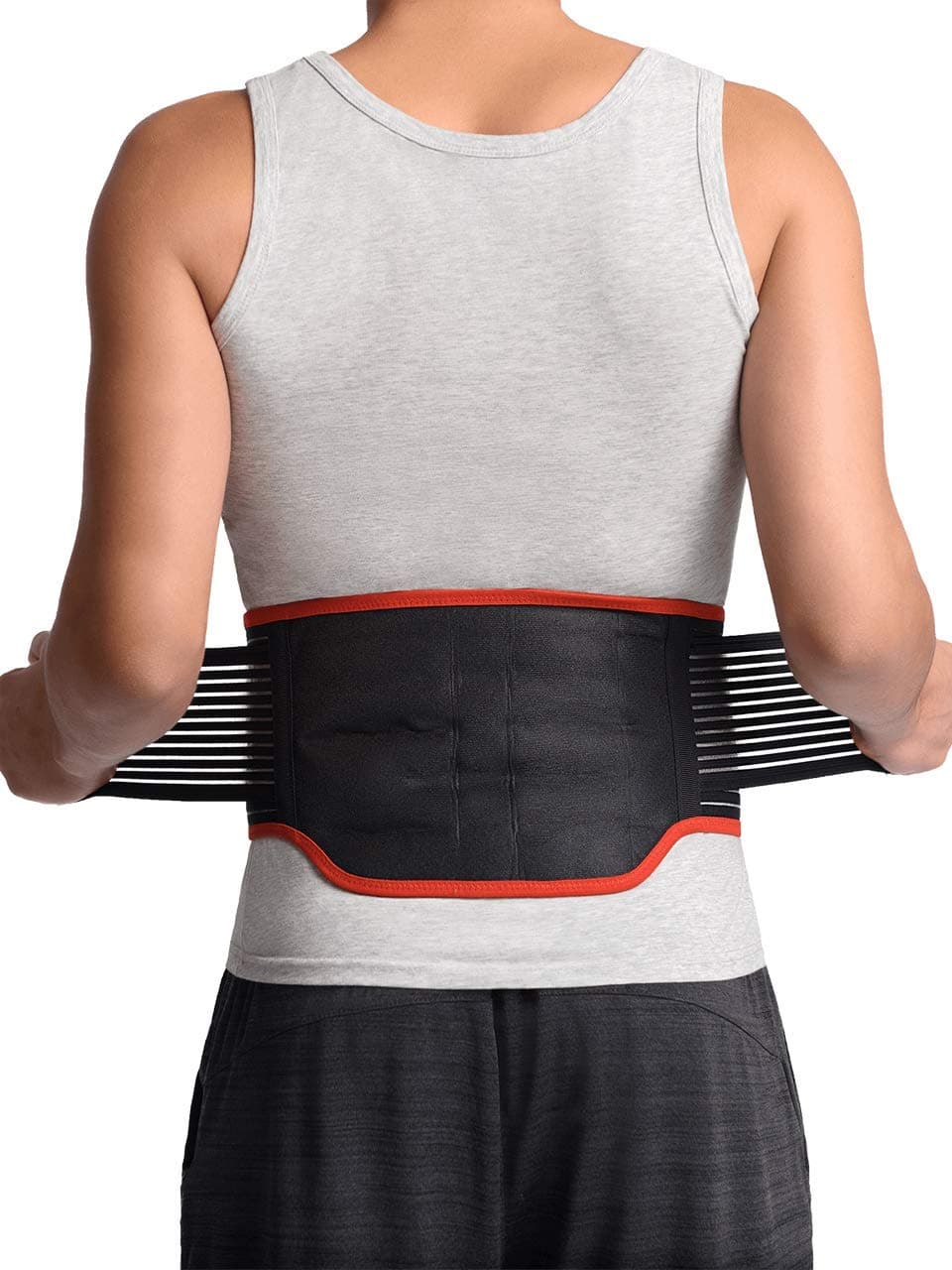 MAXAR Bio-Magnetic Back Support Belt for Men and Women - Medical-Grade Lumbar Support W/ 34 Powerful Magnets & Far Infrared Technology - Back Brace for Back Pain, Sciatica, Herniated Disc, Scoliosis