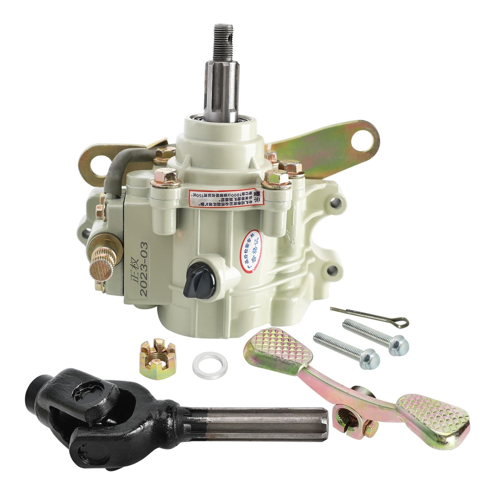 ATV Reverse Gear Box Assenbly Transmission Built-in Reverse Gear for Vertical Engine 150cc 200cc 250cc 300cc UTV Go Kart Golf Cart Buggy Quad Lawn Mower Drift Trike Tricycle Four Wheeler