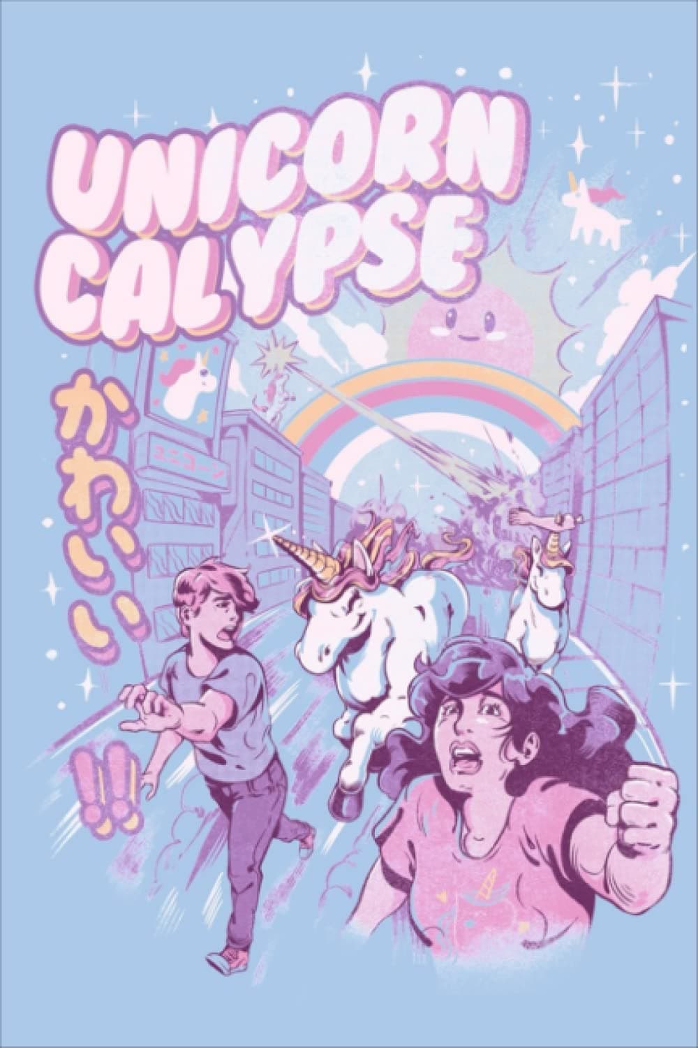 Unicorn Calypse Notebook: Journal Gift,100 Lined Paper Book for Writing, Perfect Present for Fans, Notebook Diary 6 X 9 Inches