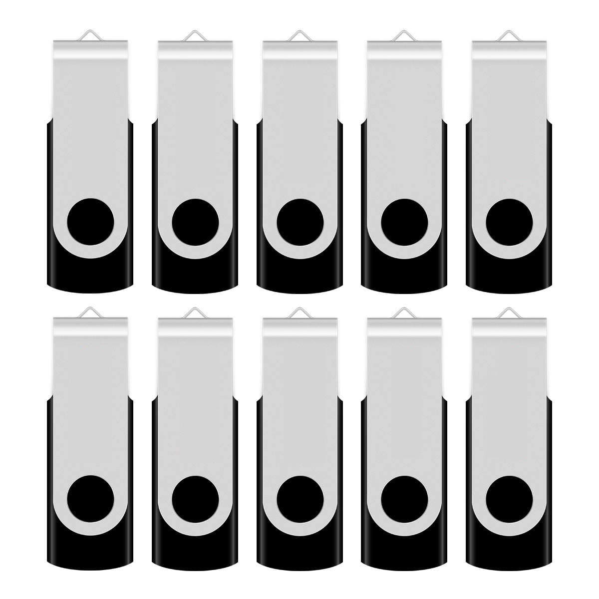- Aiibe Wholesale Bulk Flash Drives 8GB 8G USB Flash Drive 50 Pack 8GB USB 2.0 Thumb Drives, Black