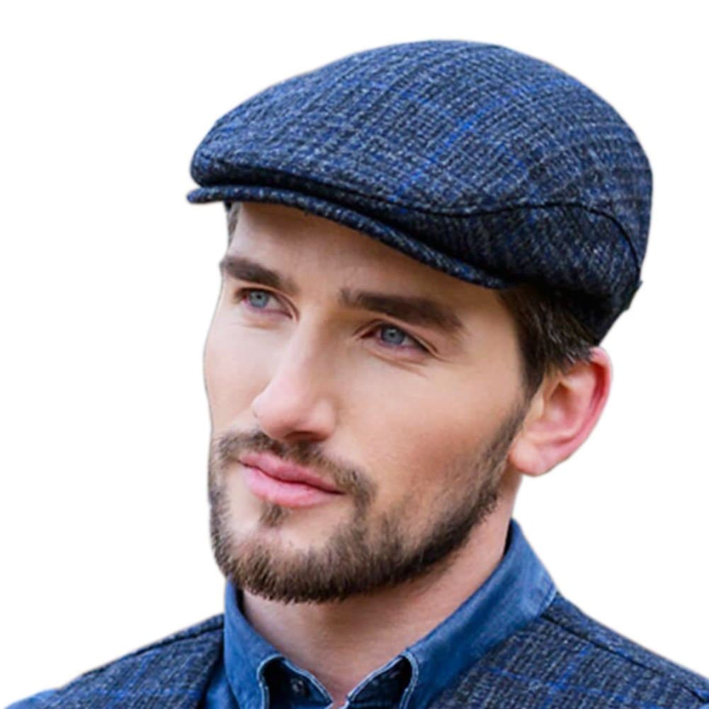 Irish Trinity Flat Cap, Green Tweed